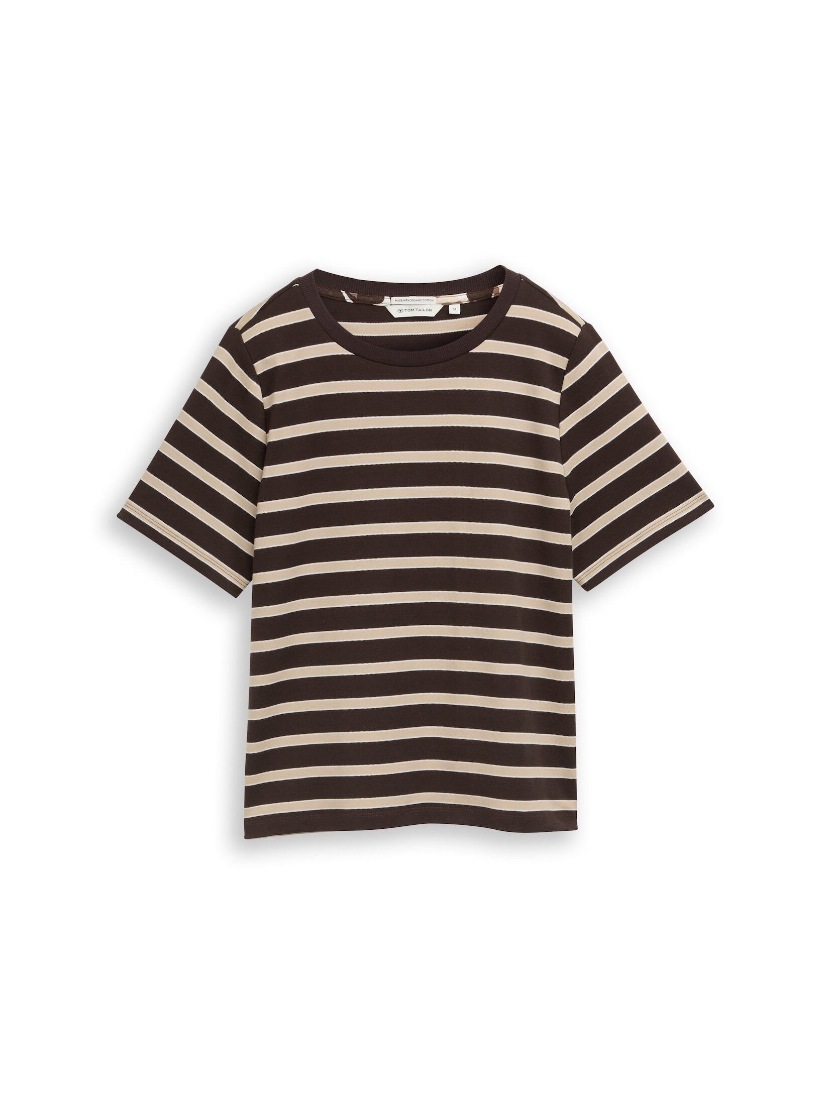 TOM TAILOR T-Shirt T-Shirt (im Einserpack) T-Shirt aus Baumwolle
