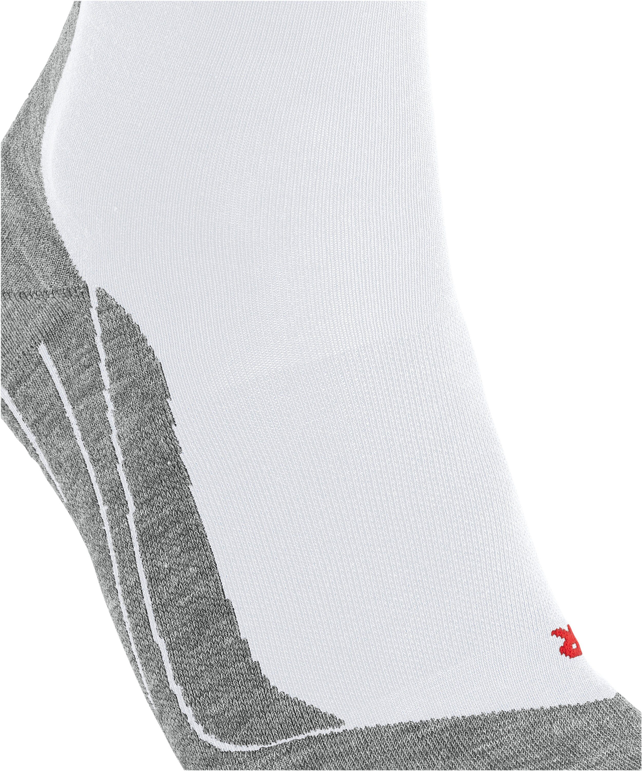 Endurance (2027) leichte FALKE mittlerer Laufsocke white-apple Laufsocken Polsterung (1-Paar) RU4 mit
