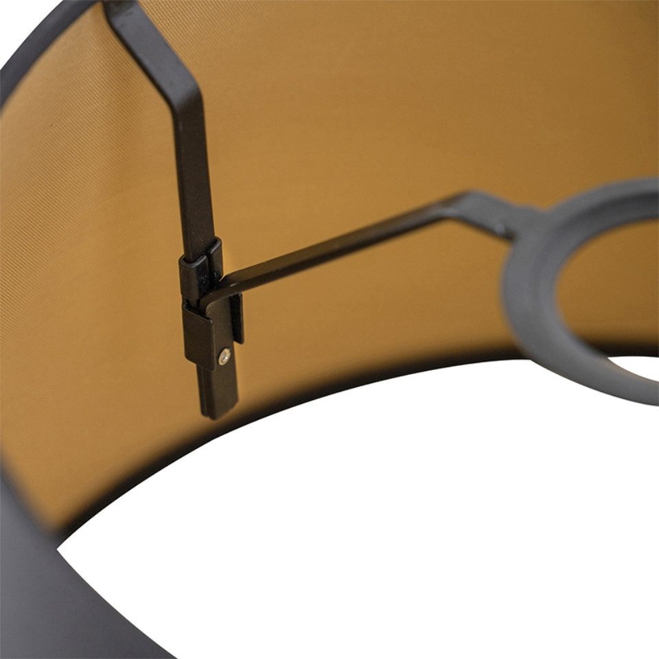 Qazqa Lampenschirm Rond schuin katoen günstig online kaufen