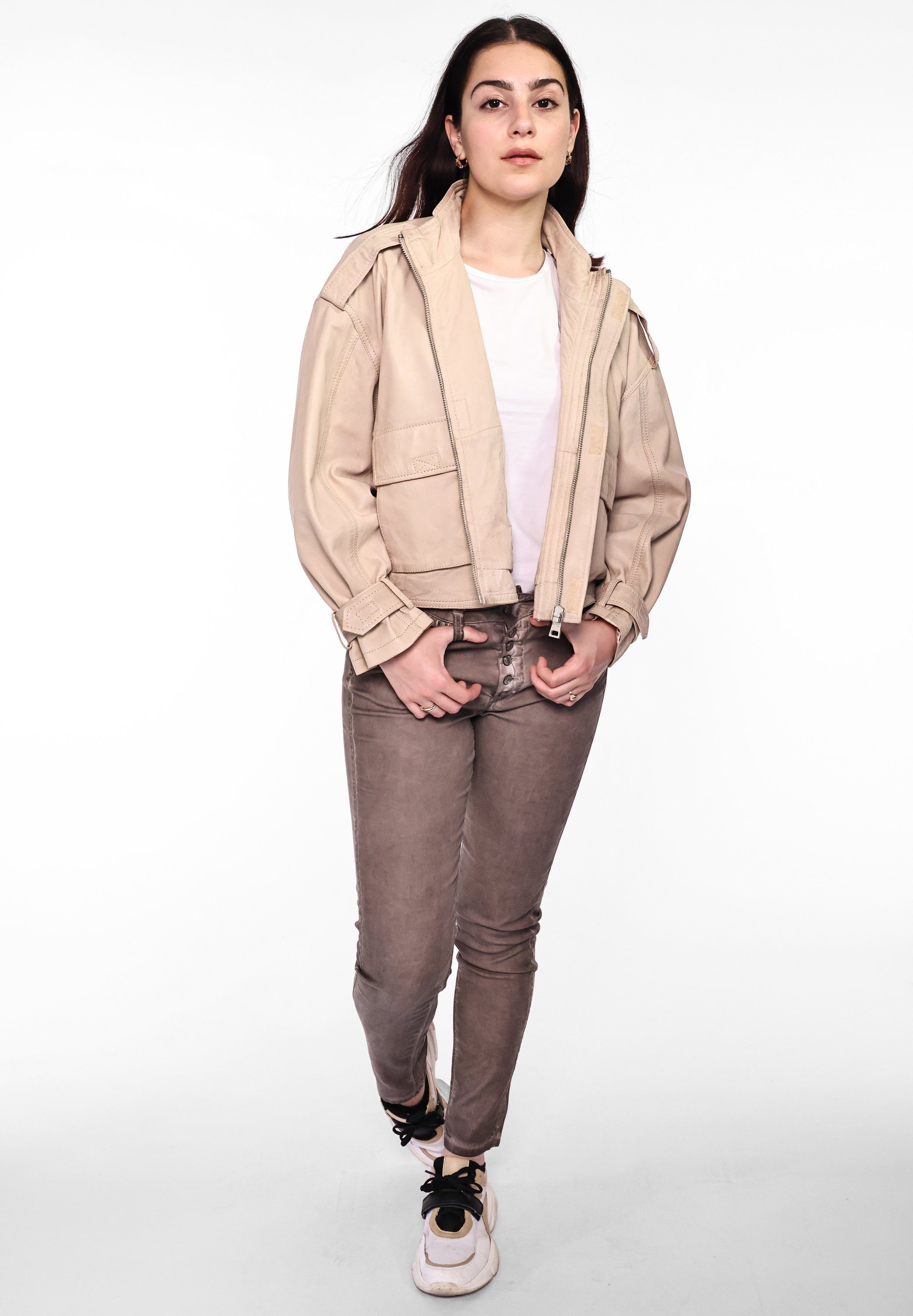 Maze sand 42020132 Lederjacke