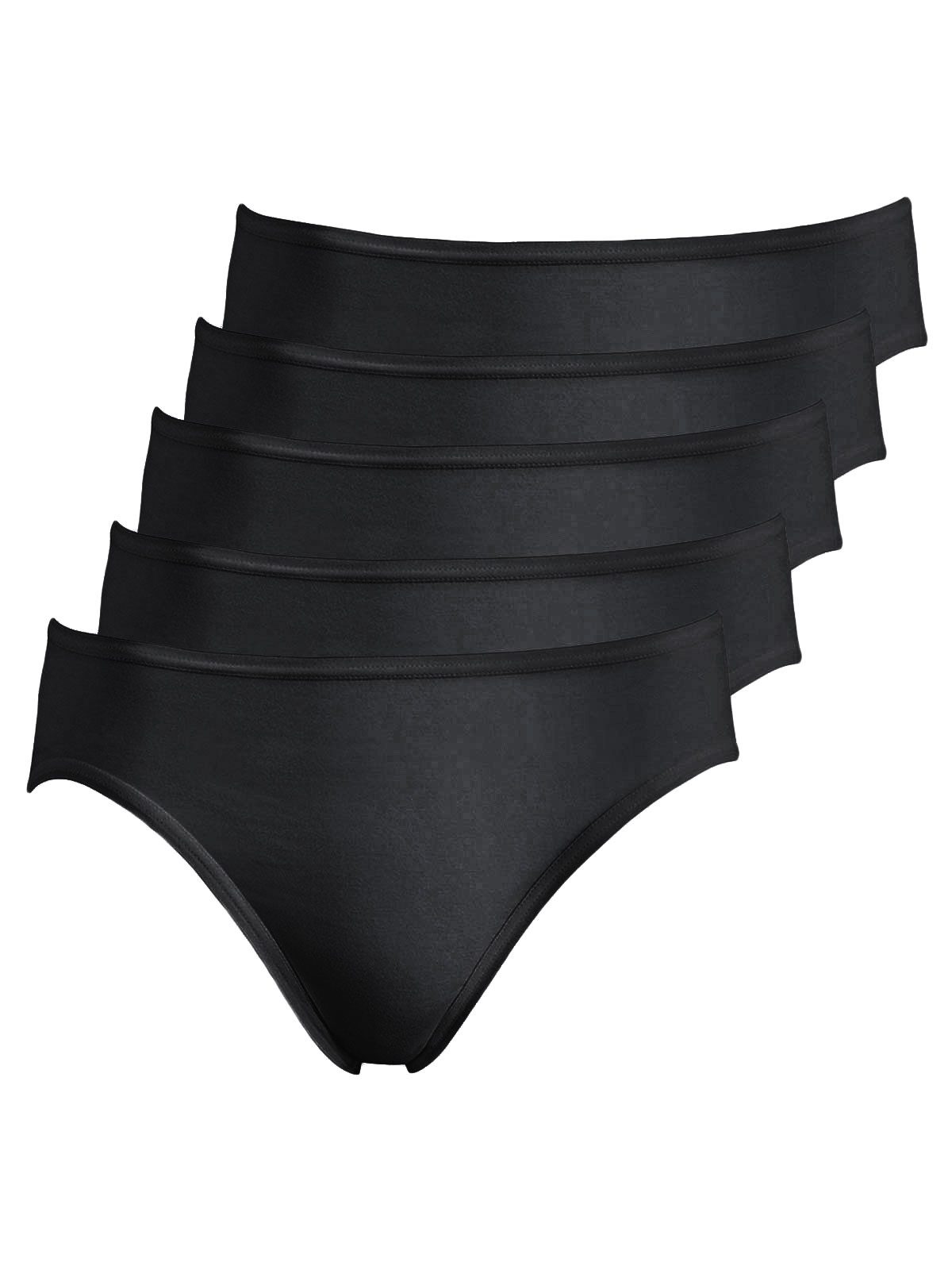 Schöller Bikinislip 5er Pack Damen Bikinislip Baumwolle-Elasthan (Packung, 5-St) -
