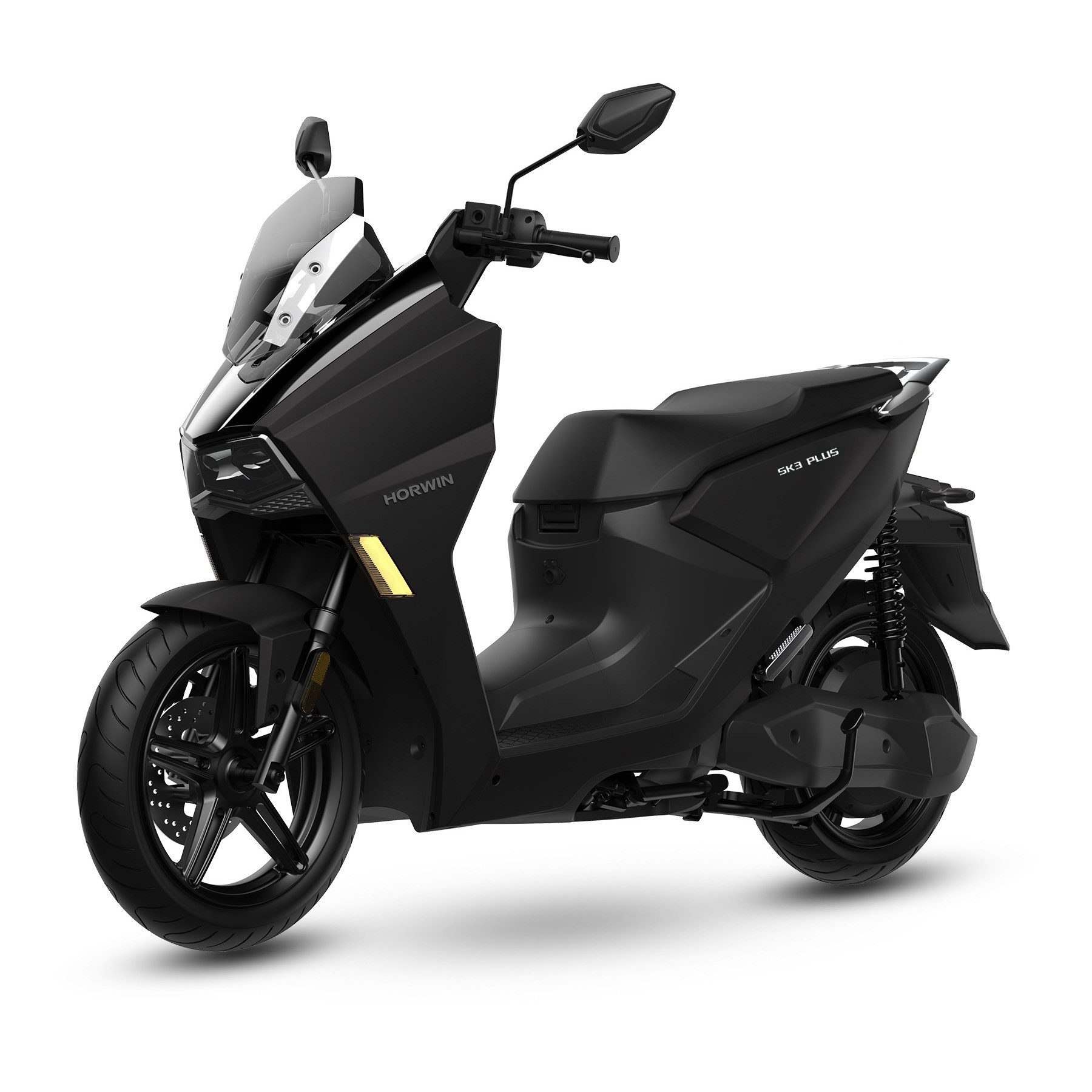 Vankel E-Motorroller SK3 PLUS 72V 4500W Motor 90AH 105km/h Bis zu 200km L3e, 4500 W, 105 km/h, 2x45Ah Batterie, Alarmsystem, Handy USB-Ladesteckdose.