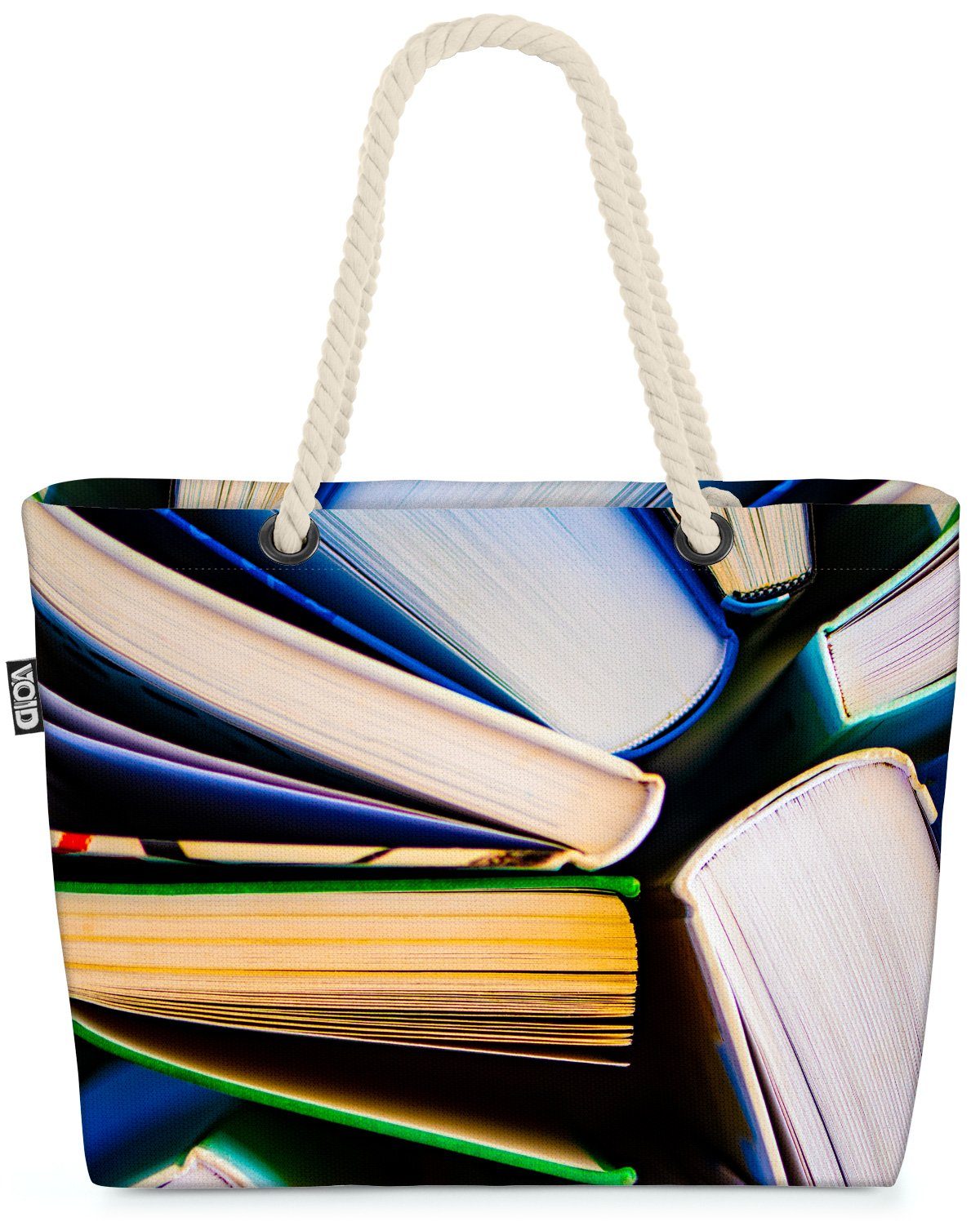 Papeteri Papier Strandtasche Lesen Buchhandlung Lesen Bücher Bücher VOID (1-tlg), Papier Schrift