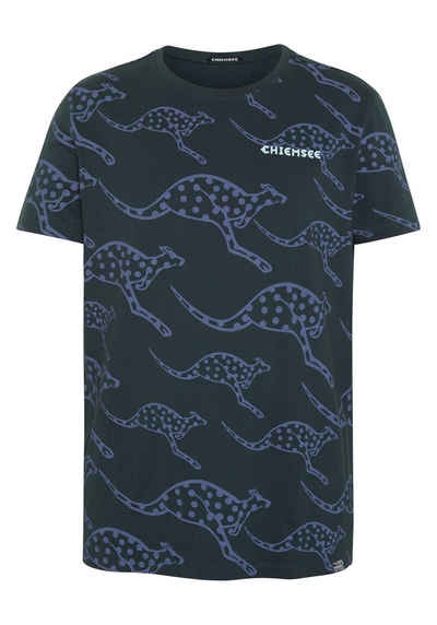 Chiemsee Print-Shirt T-Shirt im gemusterten Känguru-Design 1