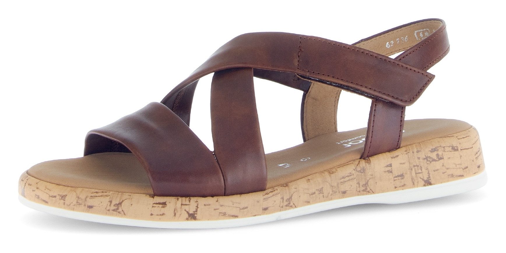 Gabor RHODOS Riemchensandale, Keilsandalette, Sommerschuh, Komfortschuh günstig online kaufen