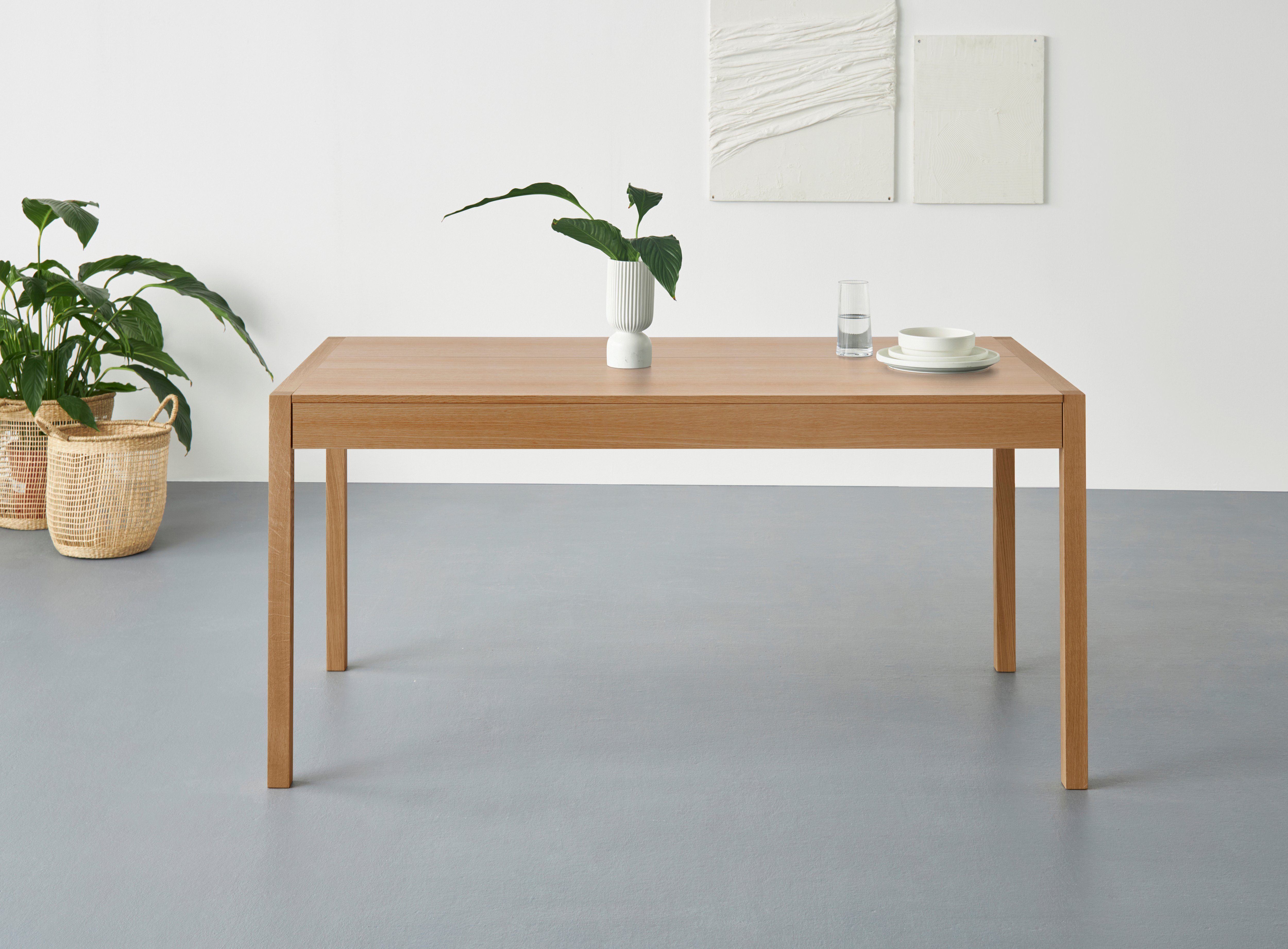 andas Esstisch Prenzlau, mit Arbeitsplatz und Stauraummöglichkeit, FSC®-zertifiziert