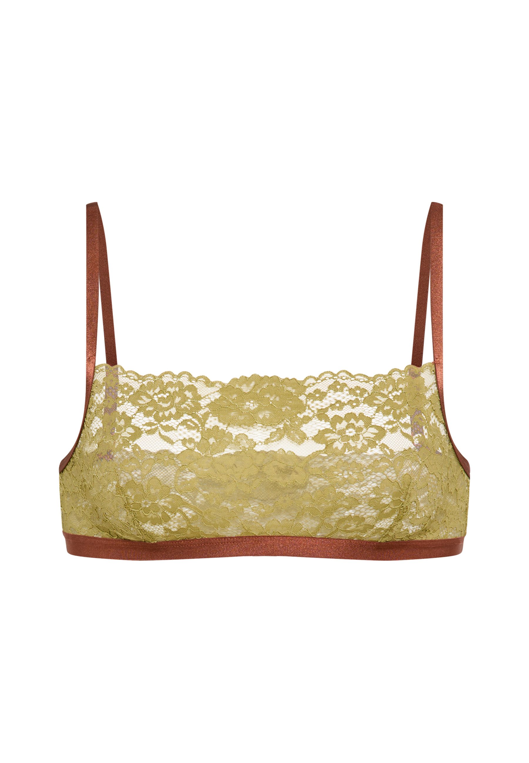LSCN by LASCANA Bustier (1-tlg) mit glänzendem Bündchen