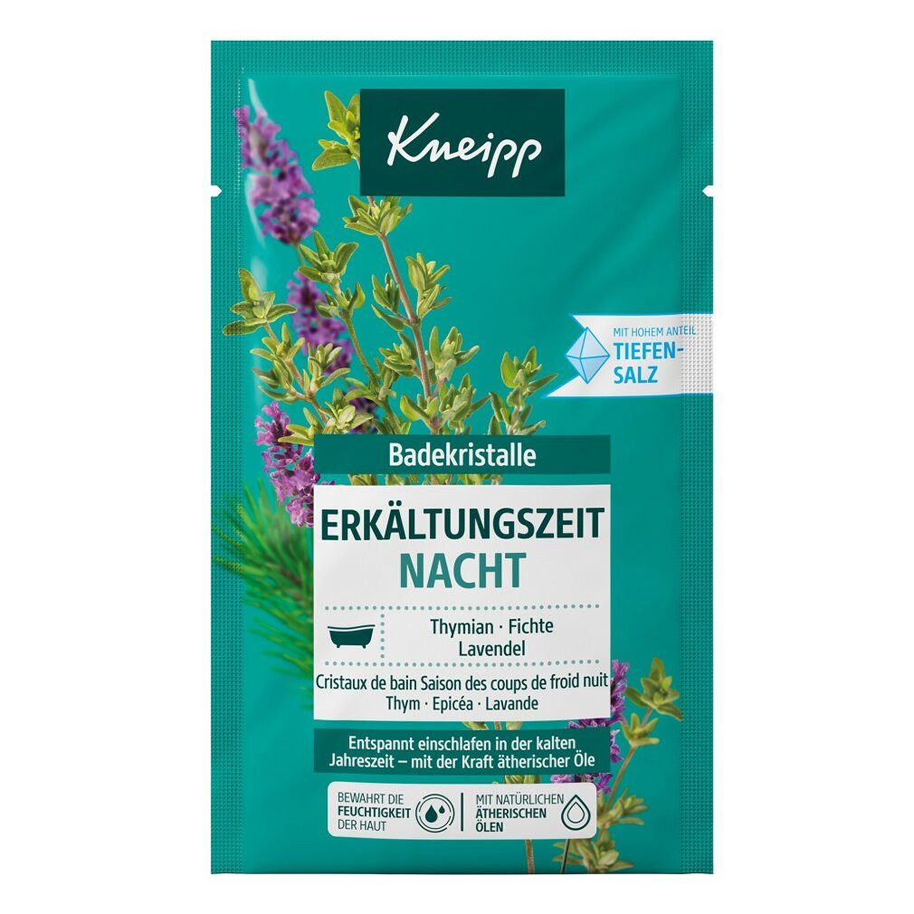 Kneipp Körperpflegemittel Badesalz Erkältungszeit Nacht, 60 g