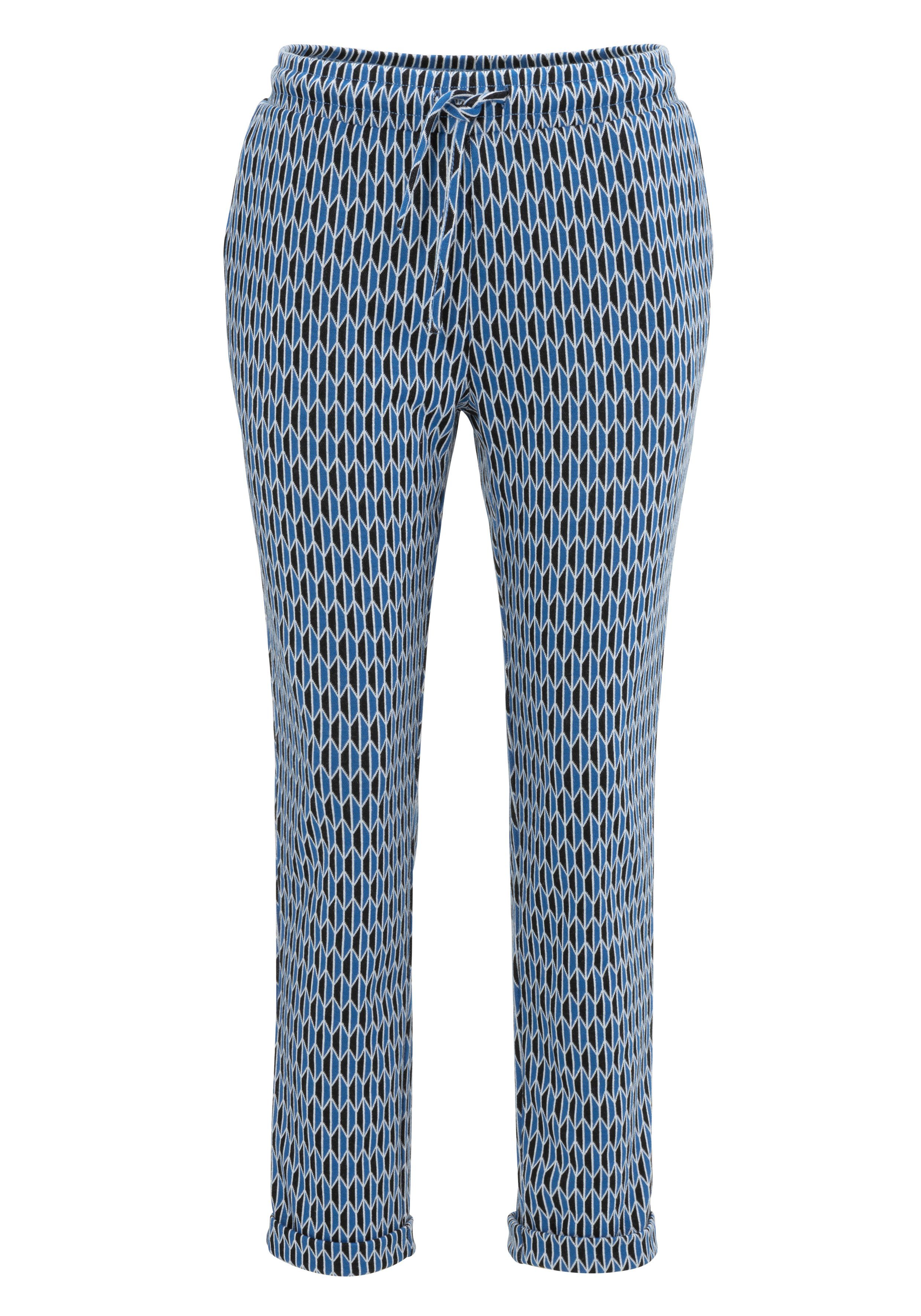 Aniston SELECTED Schlupfhose mit geometrischem Muster