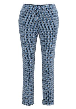 Aniston SELECTED Schlupfhose mit geometrischem Muster - NEUE KOLLEKTION