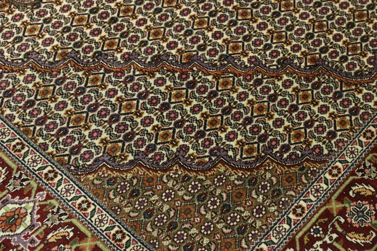 Orientteppich Täbriz Mahi Trading, 197x209 Perserteppich, Handgeknüpfter Nain 7 mm Orientteppich Höhe: / rechteckig