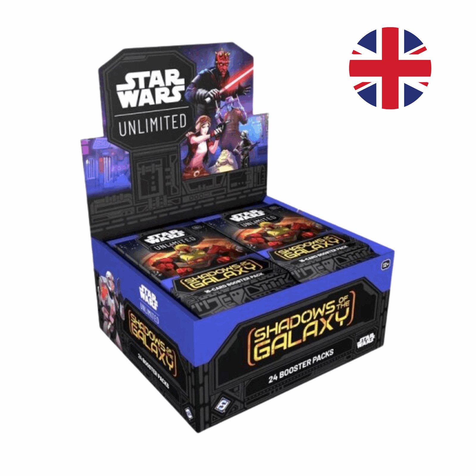 Star Wars Sammelkarte Star Wars: Unlimited - Shadows of the Galaxy Booster Display Englisch
