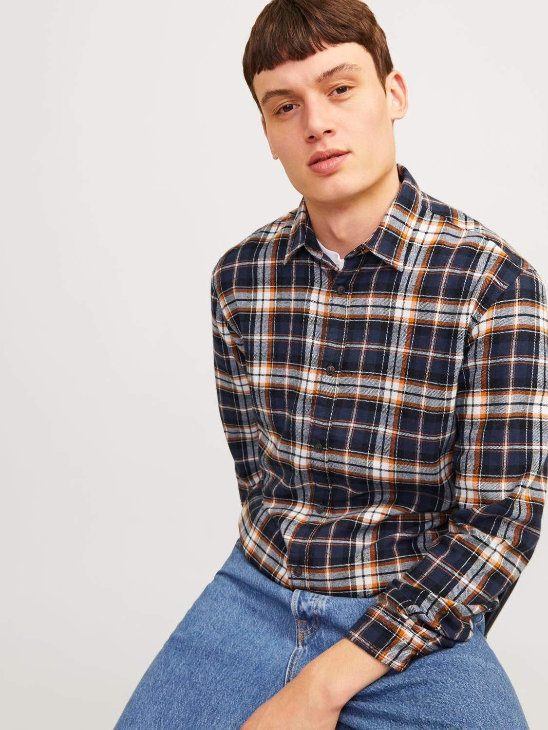 Jack & Jones Langarmhemd JJJOSHUA FALL FLANNEL SHIRT LS günstig online kaufen