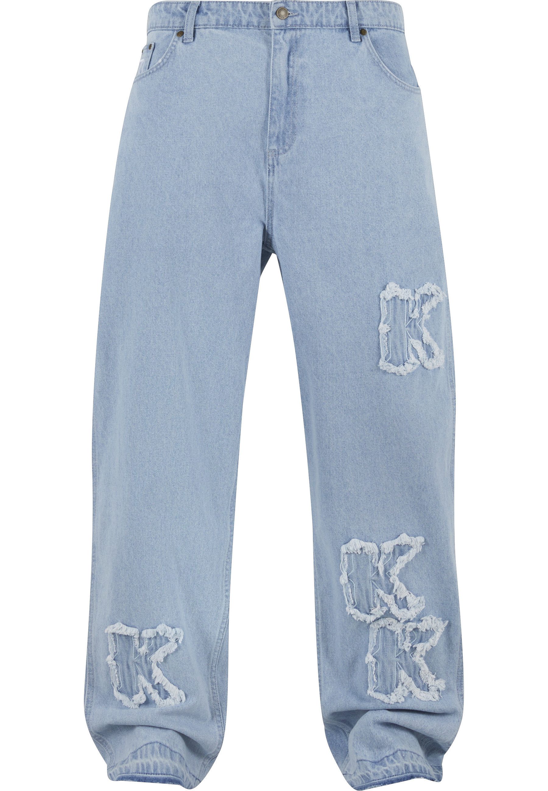 Karl Kani Bequeme Jeans Karl Kani KK Patch Baggy Five Pocket Denim