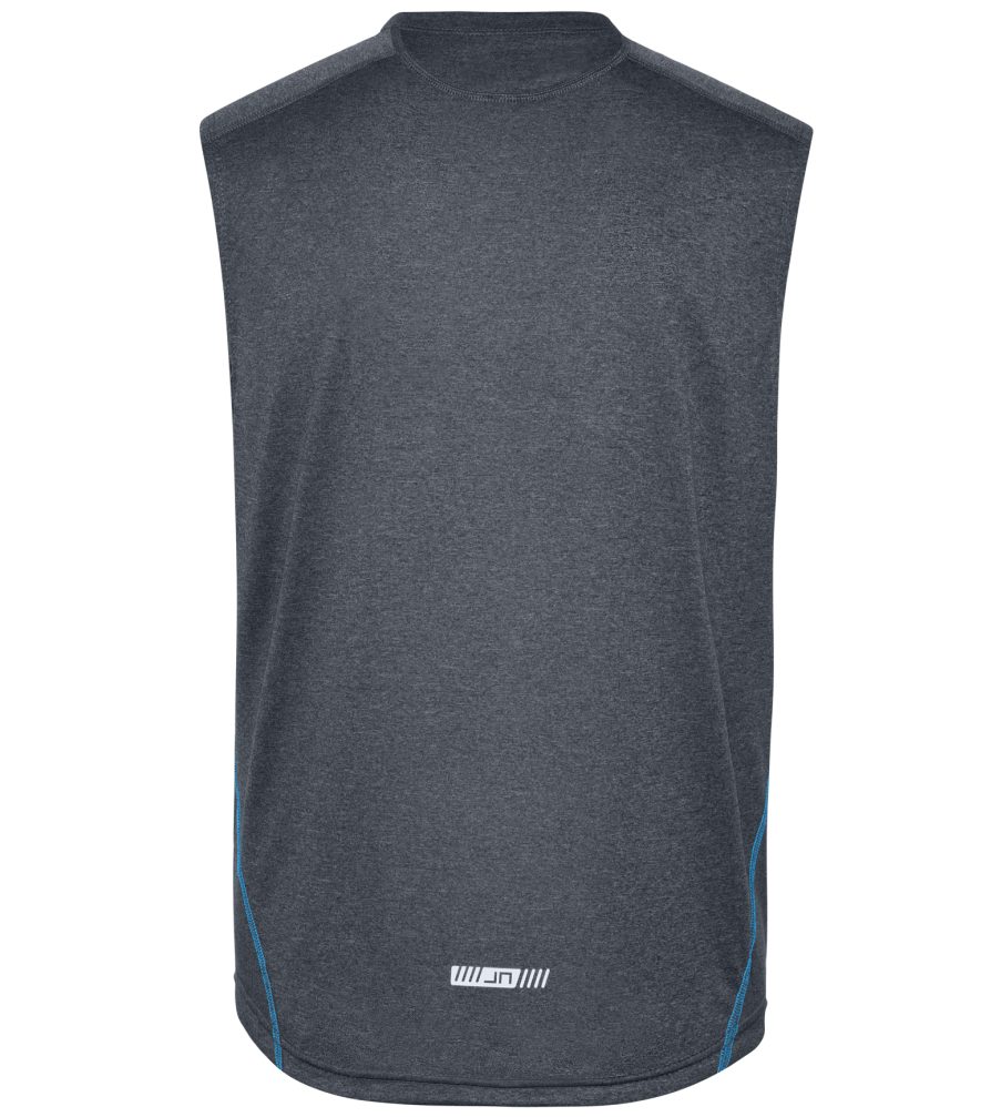 James & Nicholson Lauftop Doppelpack Sportliches Herren Lauf Top aus Funktionspolyester JN470 (Doppelpack, 2er-Pack) Feuchtigkeitsregulierendes Material