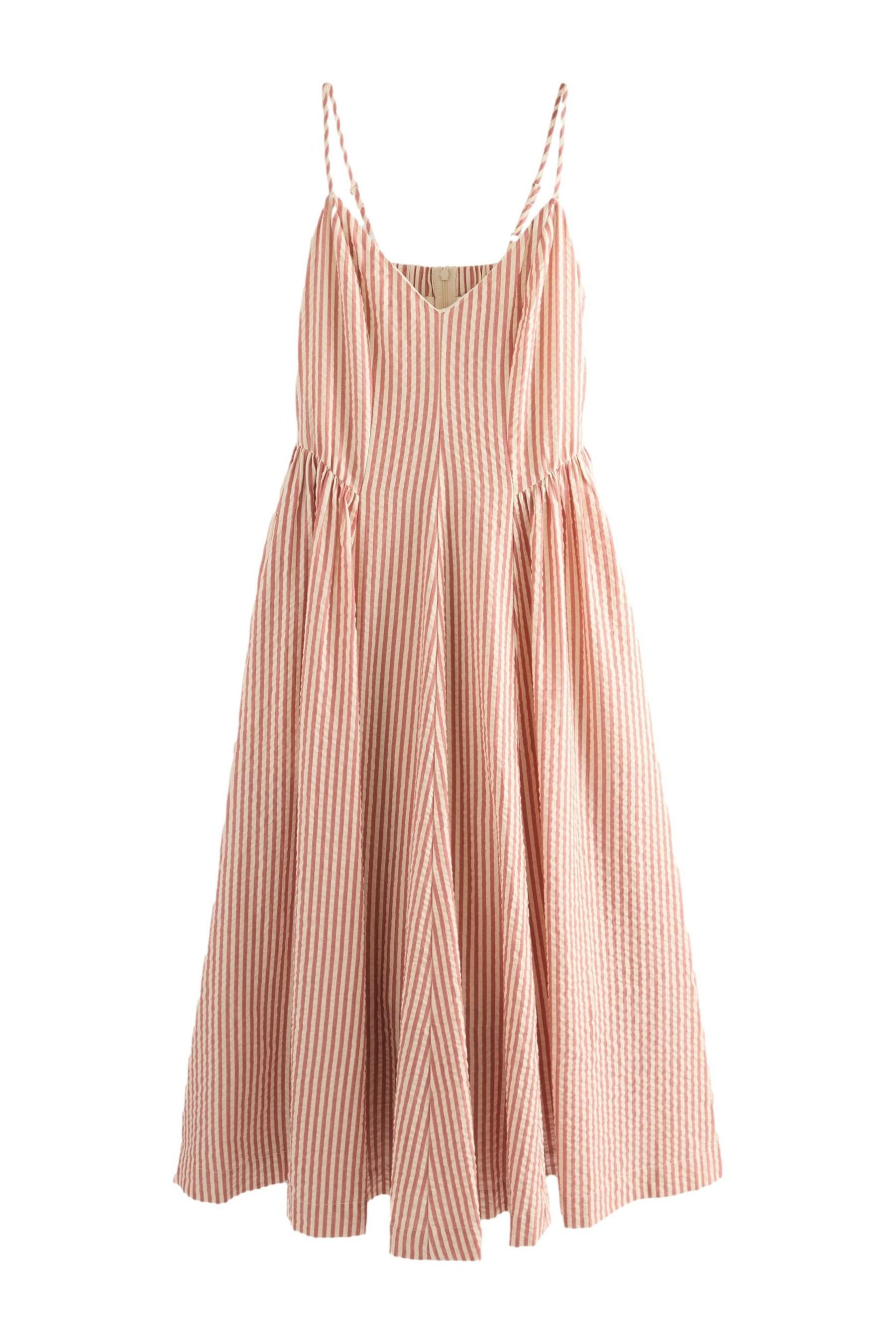 Next Midikleid Strukturiertes Seersucker Midikleid aus günstig online kaufen