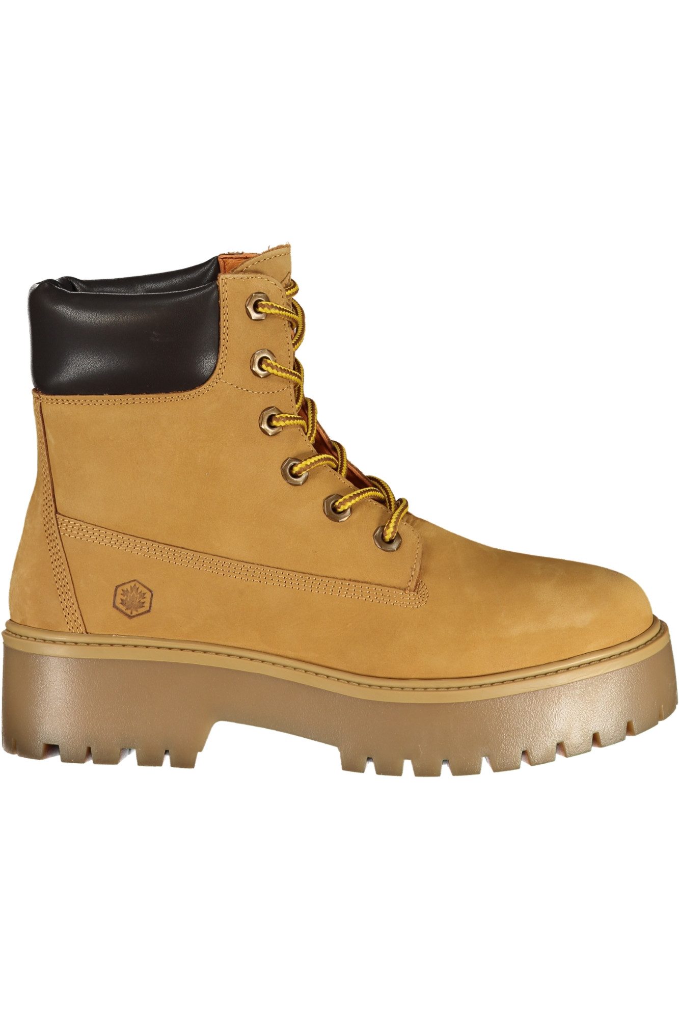 LUMBERJACK Stiefelette Damenschuhe: Braune Stiefeletten mit Schnürung und