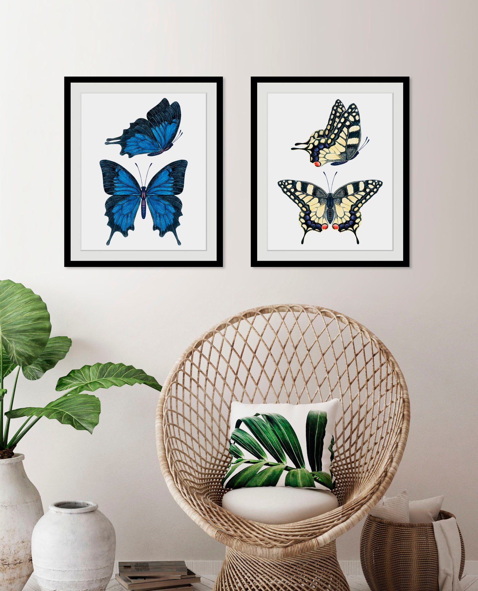 queence Bild Amanda, Schmetterlinge (1 St) | Kunstdrucke