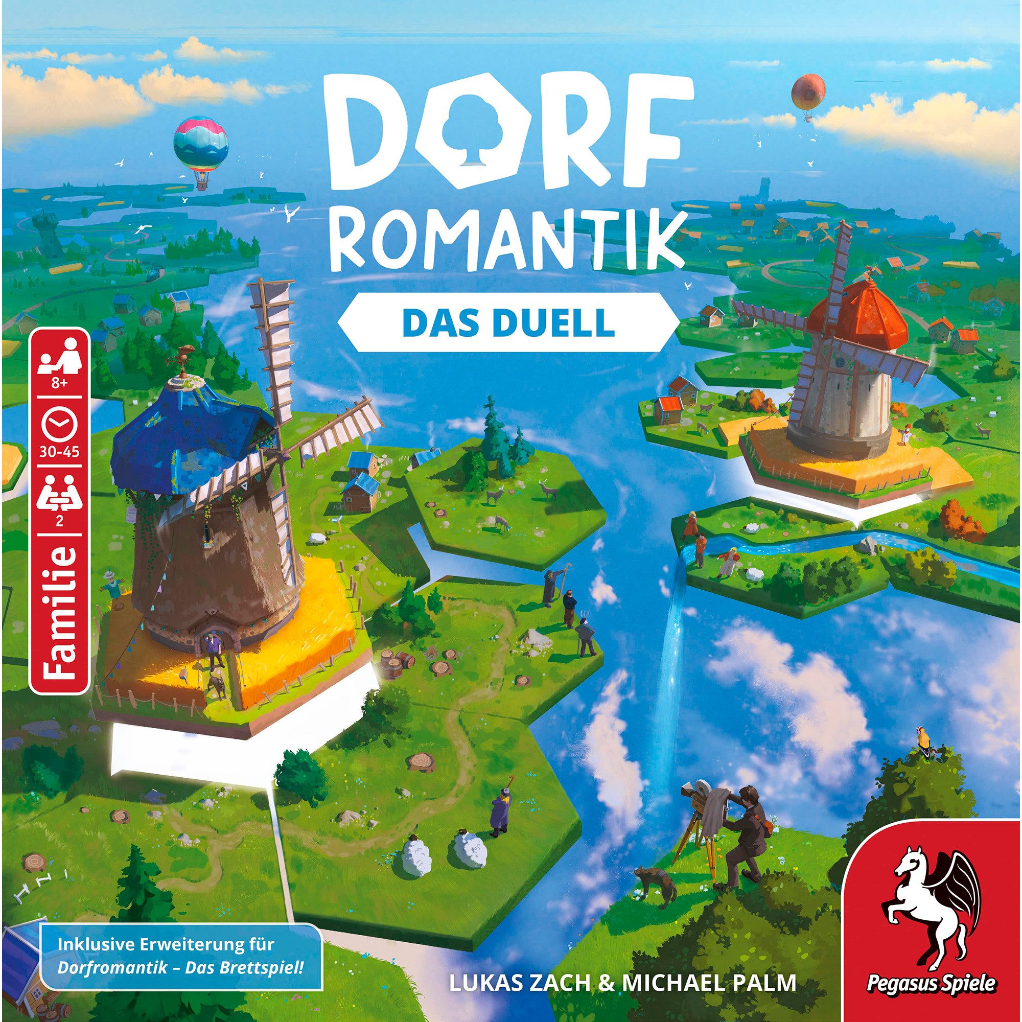Pegasus Spiel Pegasus Dorfromantik - Das Duell, Brettspiel