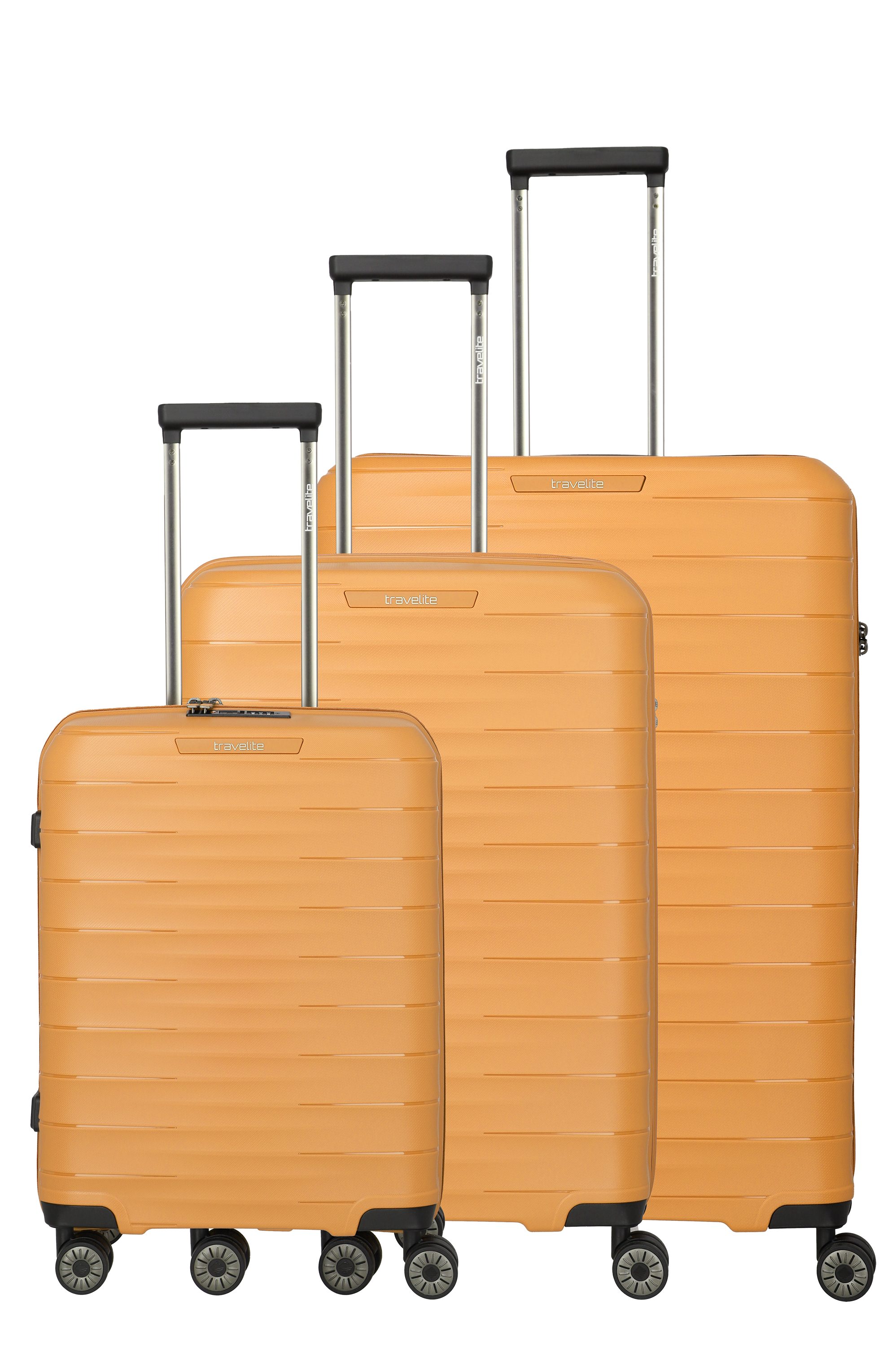 Trolleyset MOOBY 3-teilig Reisekoffer Hartschale