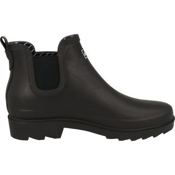 Derbe Damen Schuhe Chelsea Gummistiefel Utgahn Stevel Wasserdicht Schwarz Gummistiefel