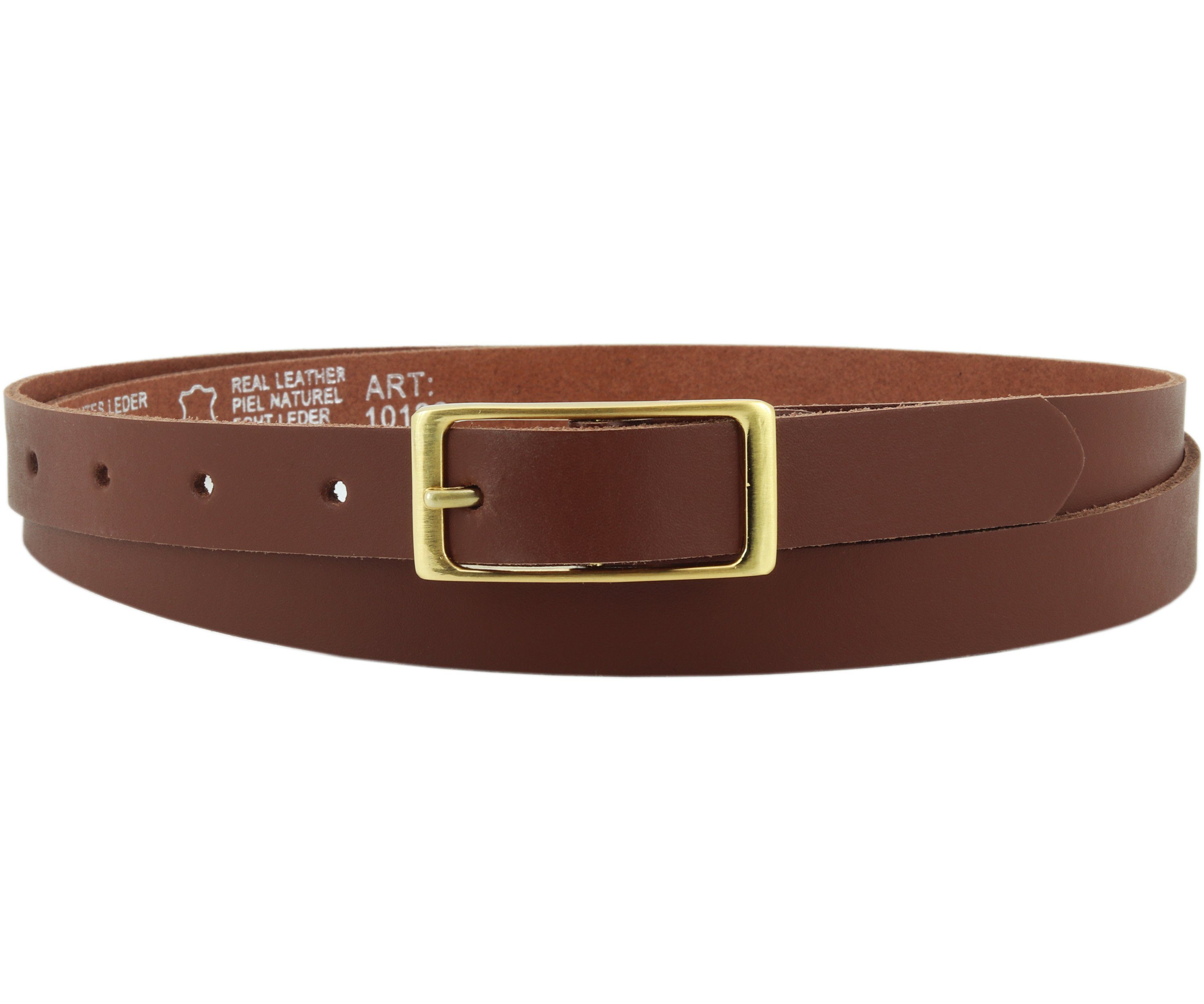 COLOGNEBELT Ledergürtel A2-SL echtes Leder, schmal, günstig online kaufen