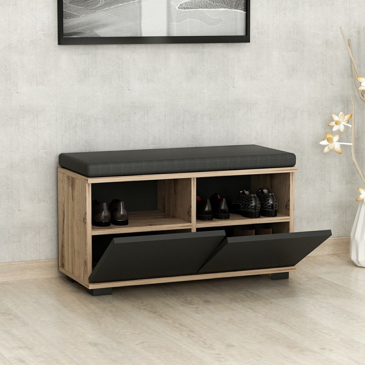 Skye Decor Schuhschrank 100% MELAMINE COATED PARTICLE BOARD, 42 cm x 35 cm günstig online kaufen