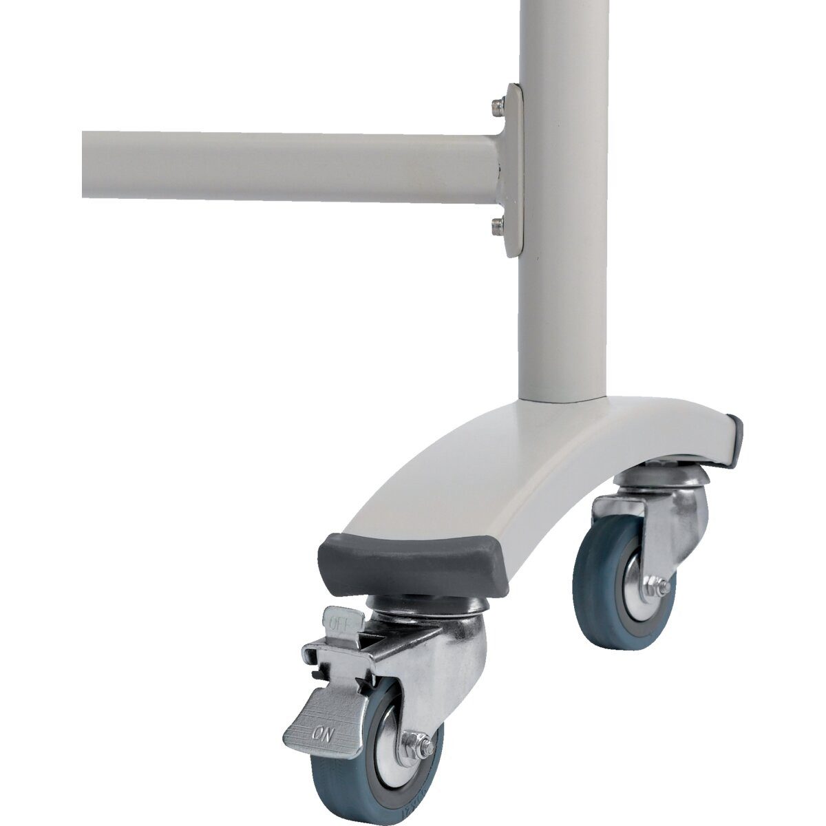 FRANKEN Magnettafel Stativdrehtafel Whiteboard Stahl 120x120cm