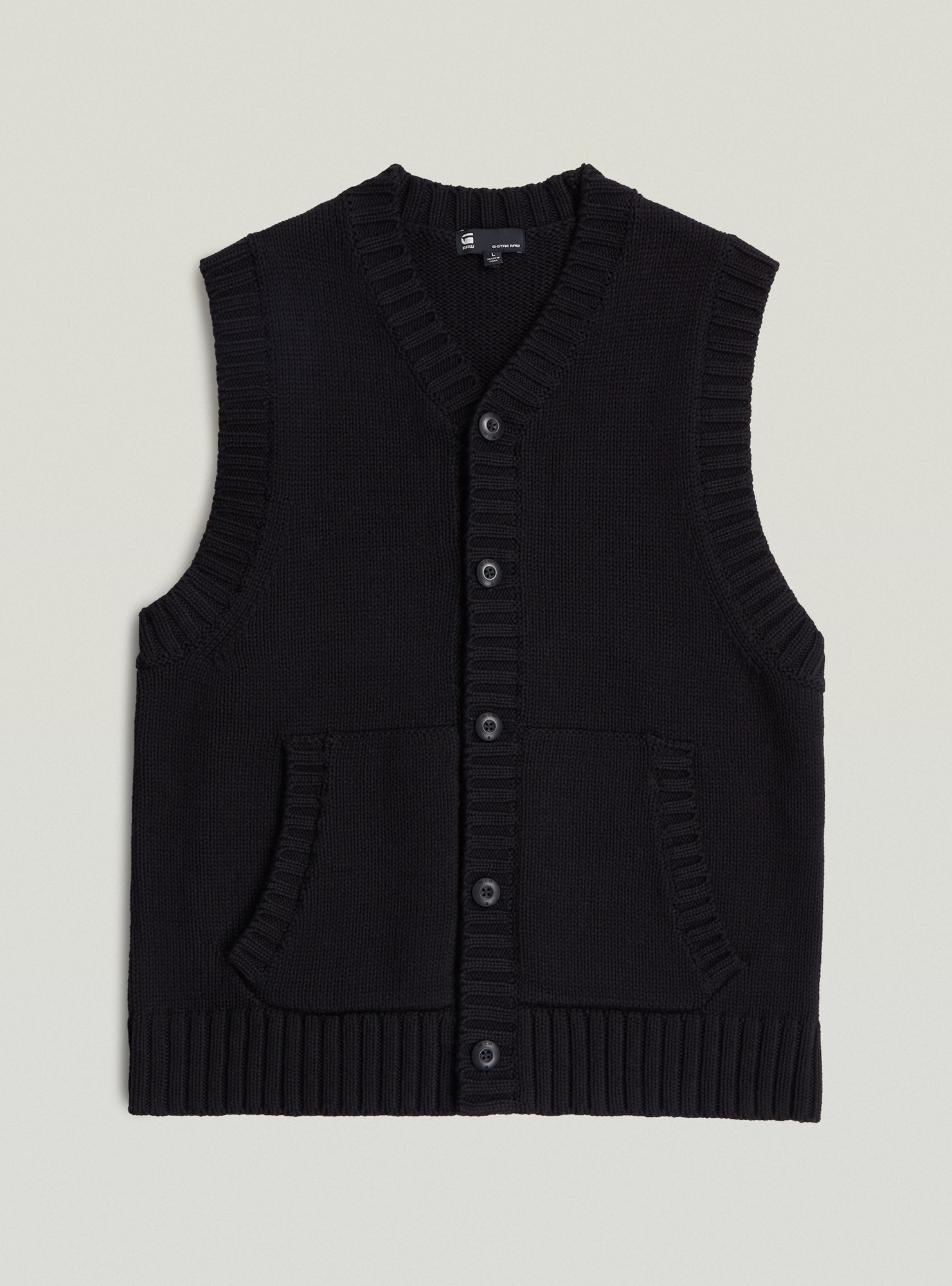 G-STAR Cardigan Heavy Vest Knit