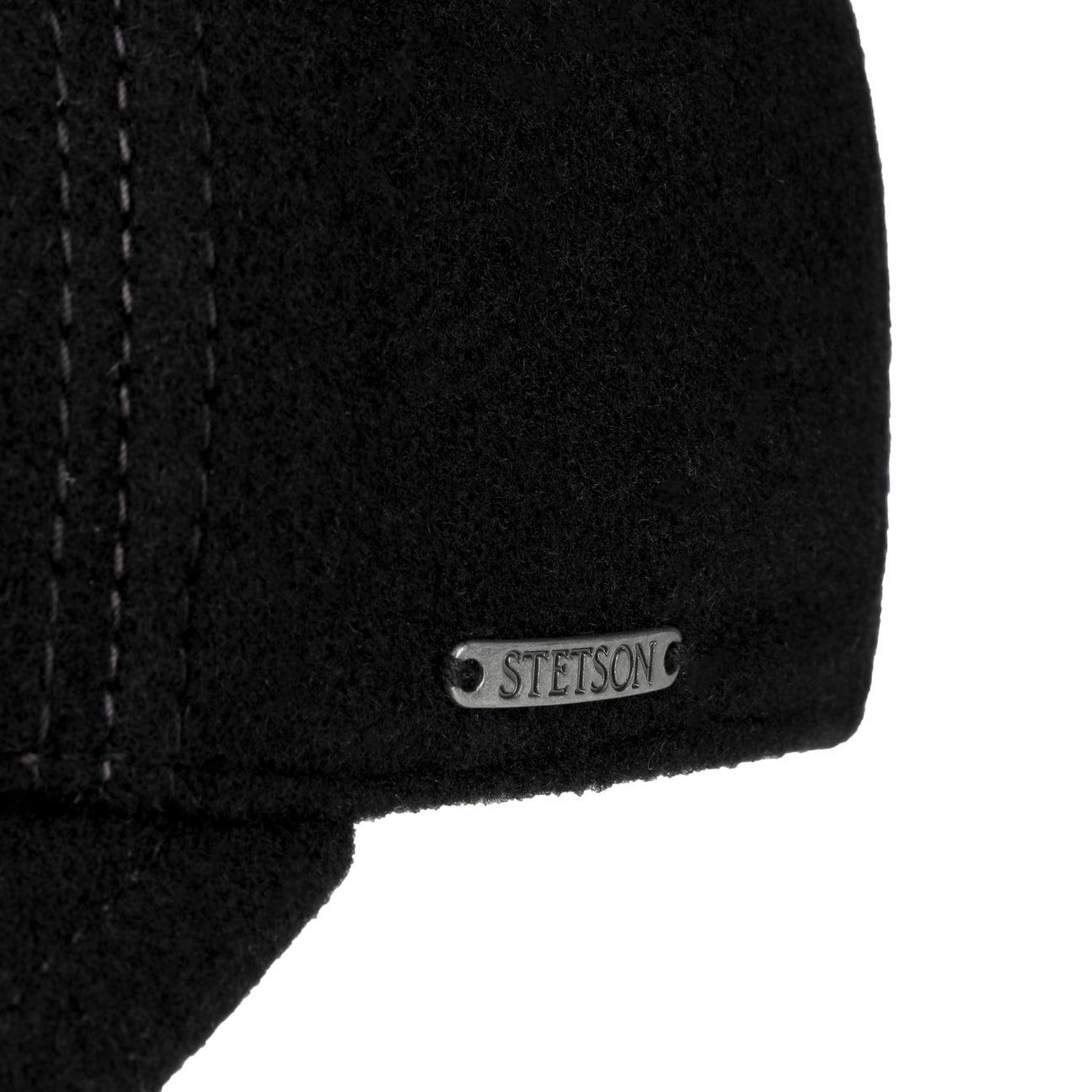 Baseball Cap schwarz (1-St) Baseballmütze Hinten geschlossen Stetson