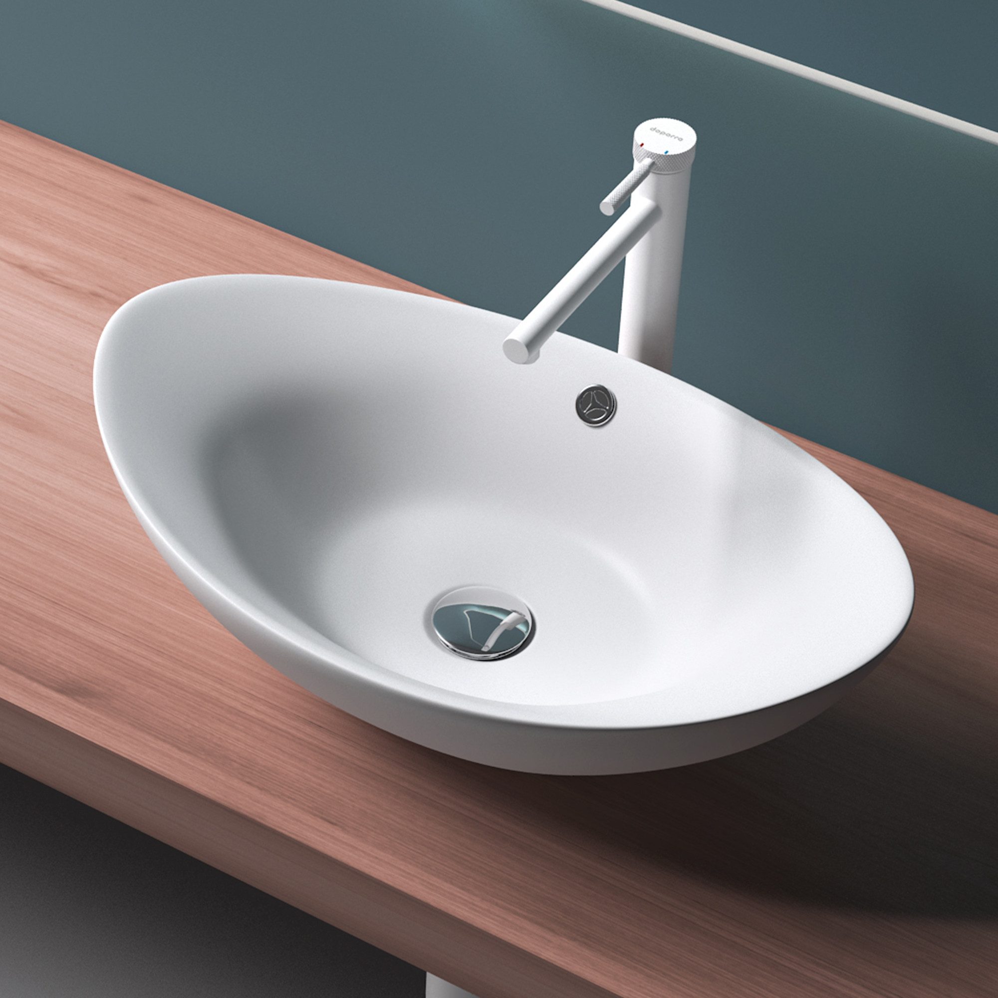 Mai & Mai Aufsatzwaschbecken Br818 Oval günstig online kaufen