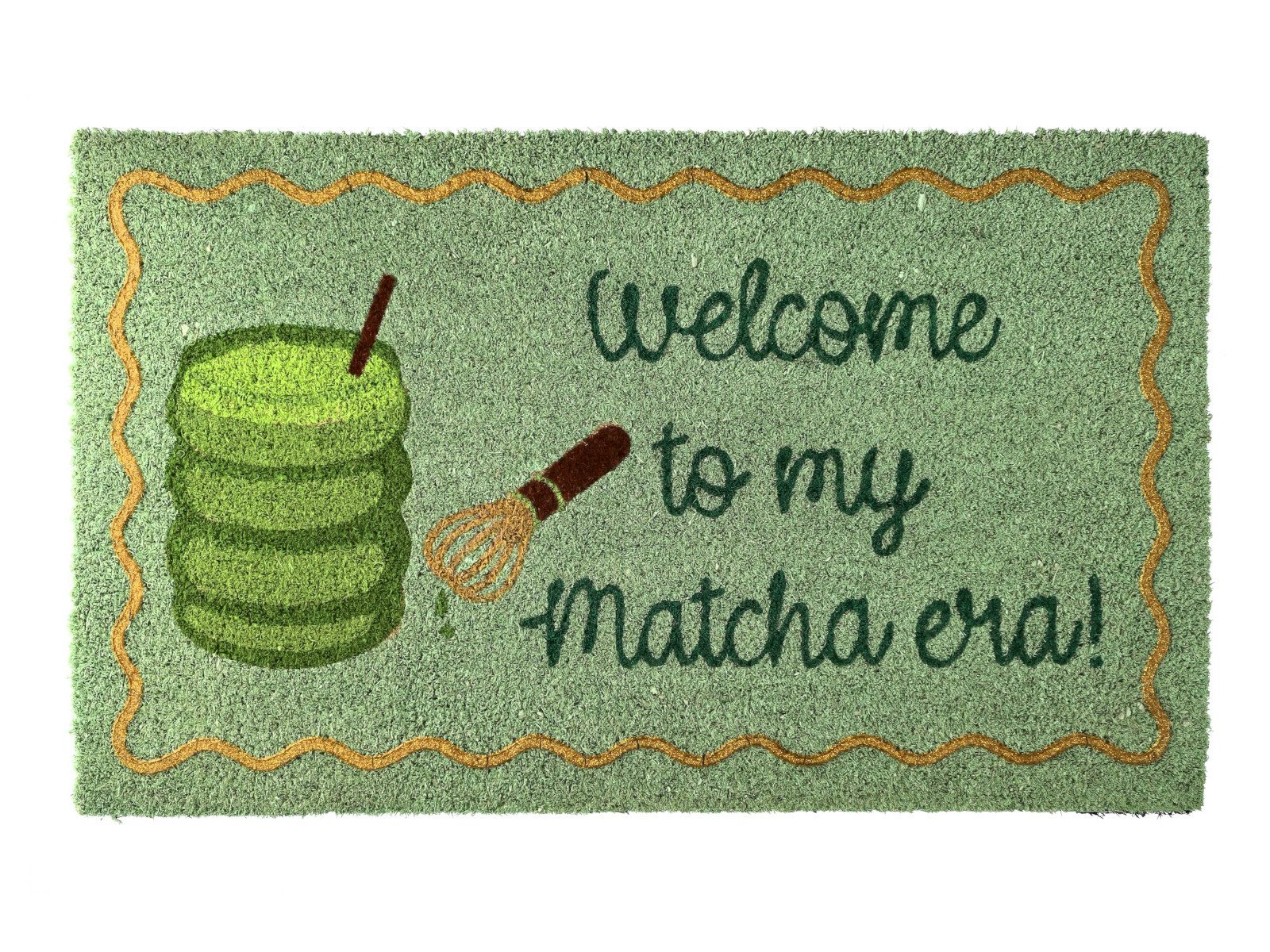 Giftcompany Fußmatte Fußmatte Matcha mint 45x75cm, Fußmatten