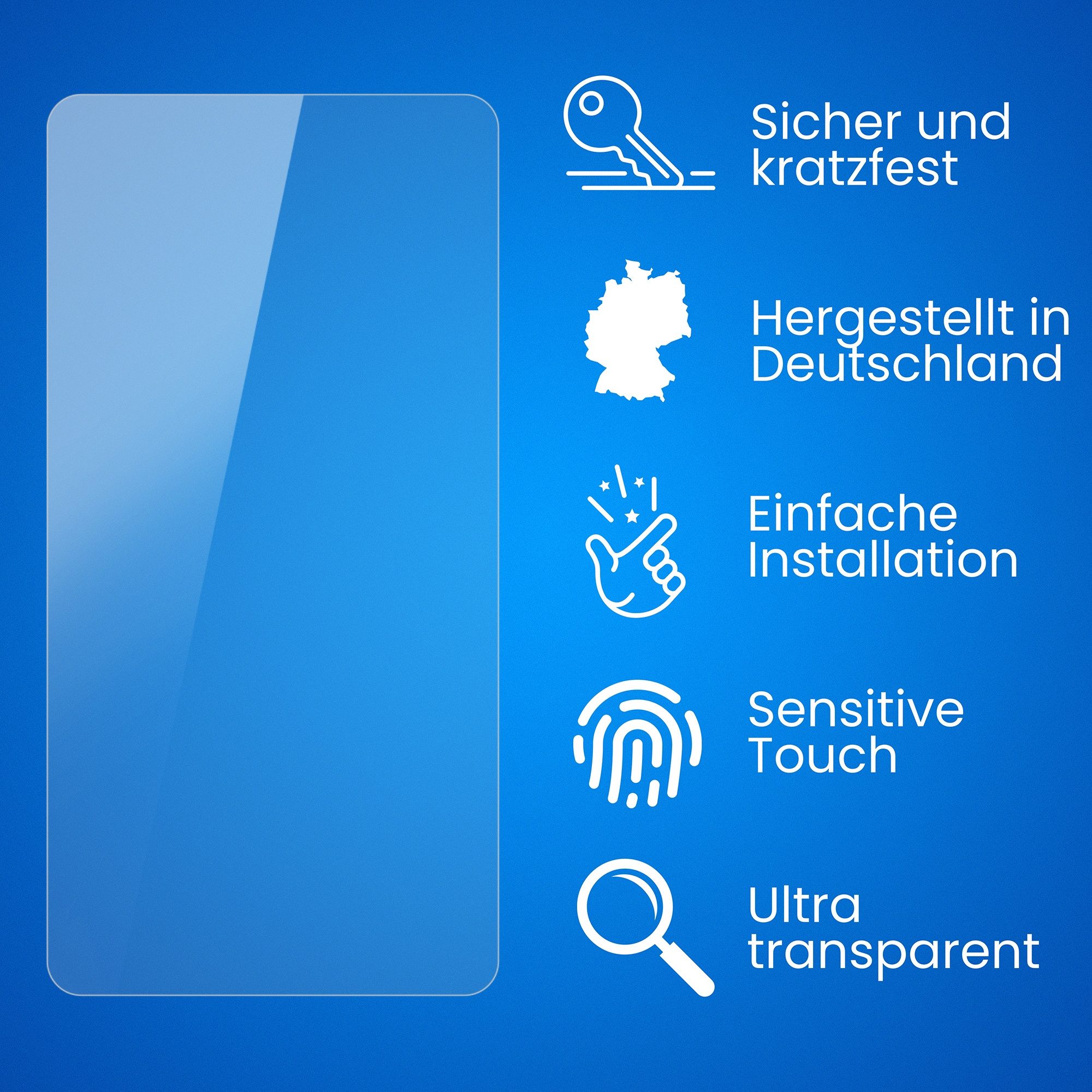 atFoliX Schutzfolie Displayschutz für Innokin MVP 5, (2 Folien), Ultraklar und hartbeschichtet