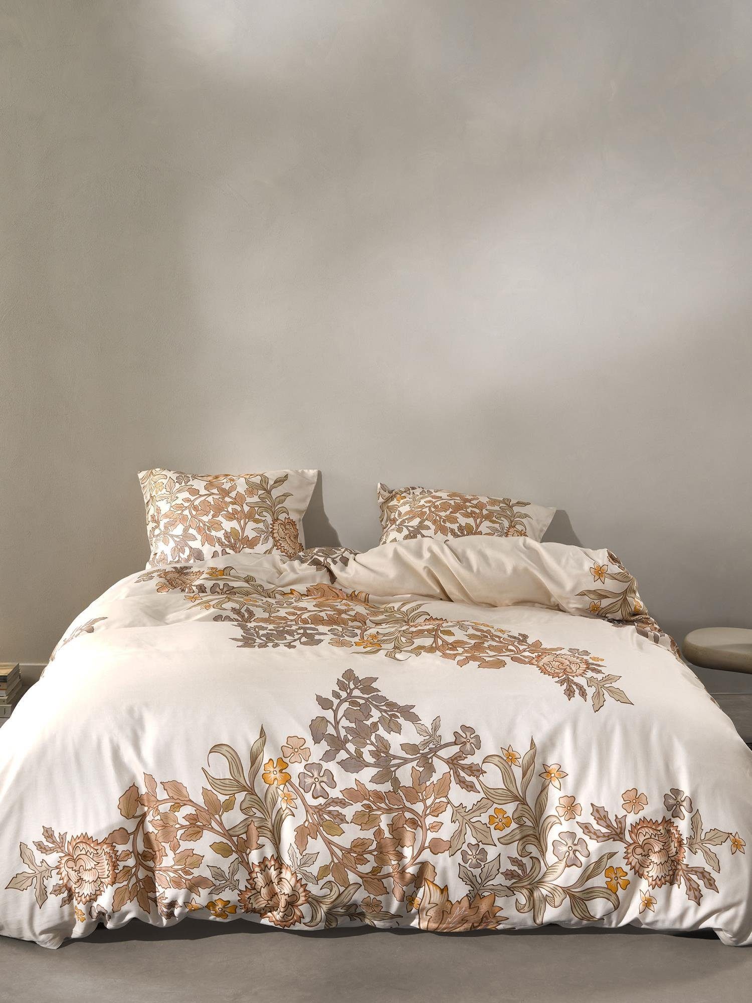 Essenza Bettwäsche Amelie, Satin, 2 teilig, mit floralem Muster