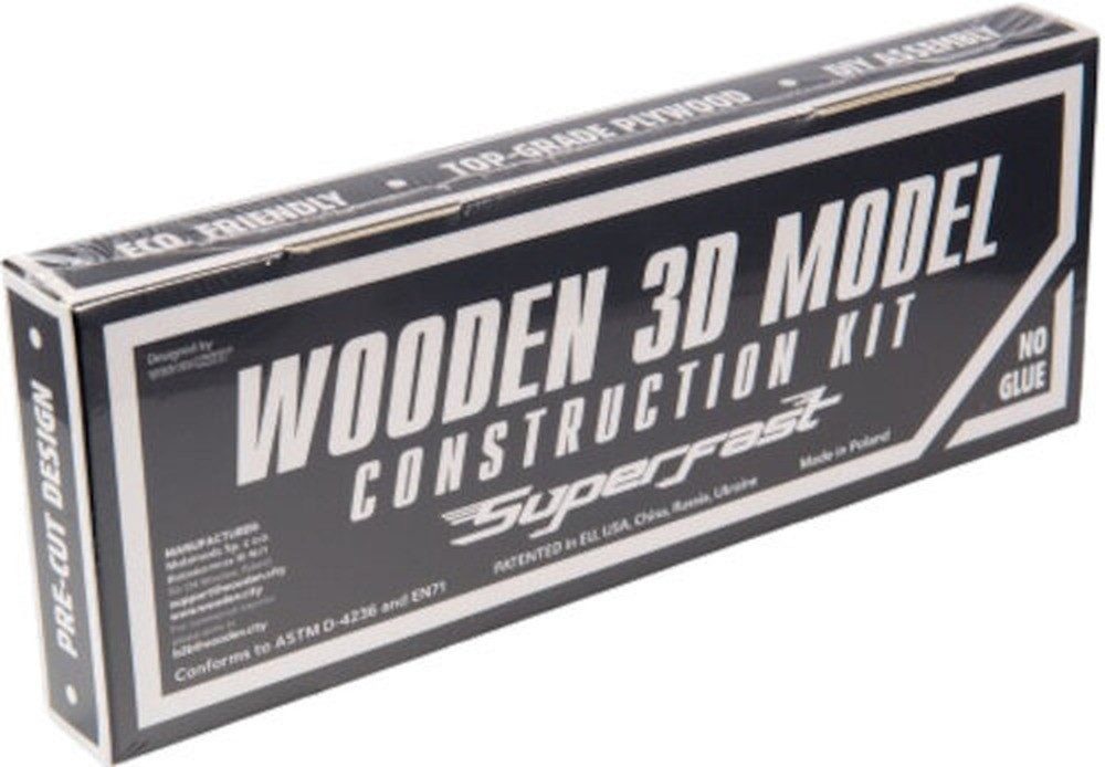 Wooden City Modellbausatz modellbausatz Superfast