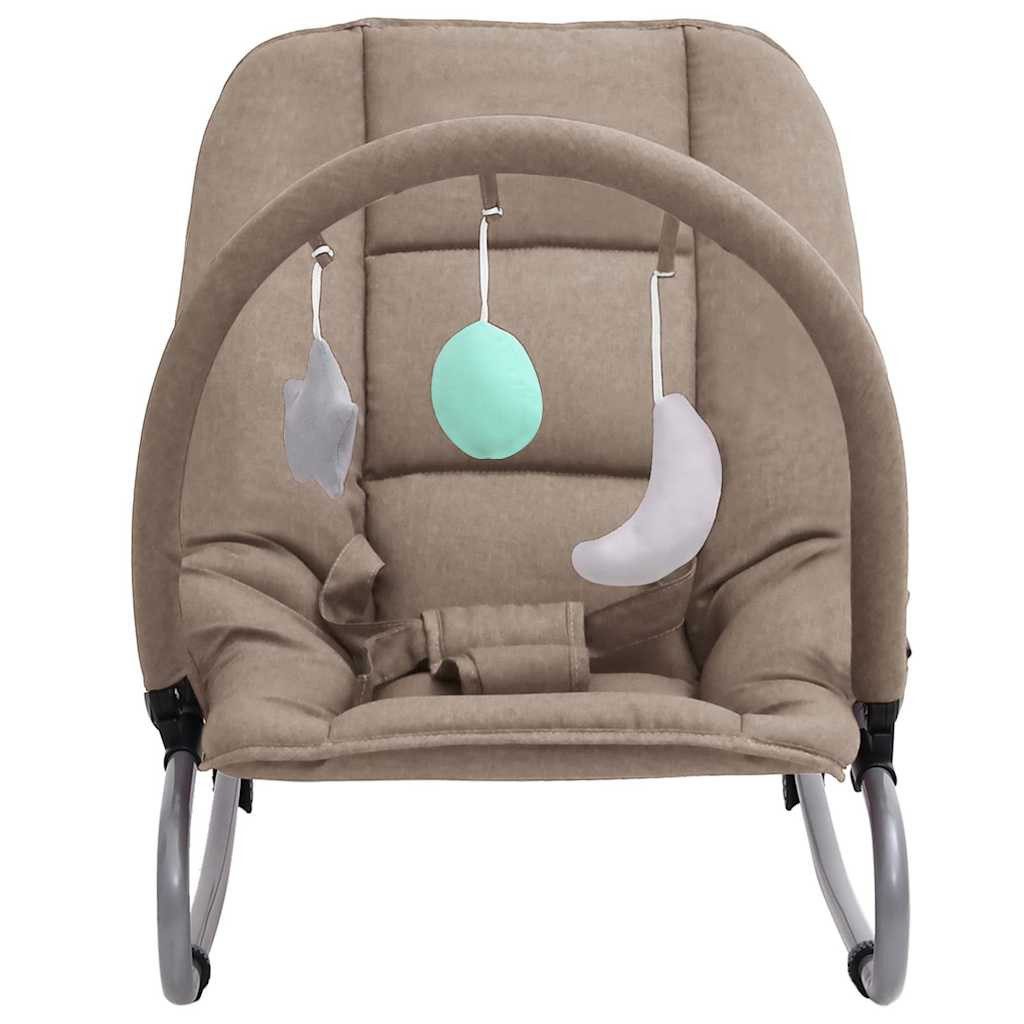 vidaXL Sessel Relaxsessel Elektrisch Dunkelbraun Stoff günstig online kaufen