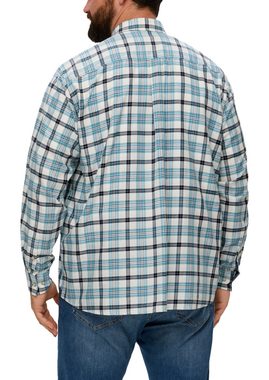 s.Oliver Langarmhemd Regular: Button Down-Hemd Tape