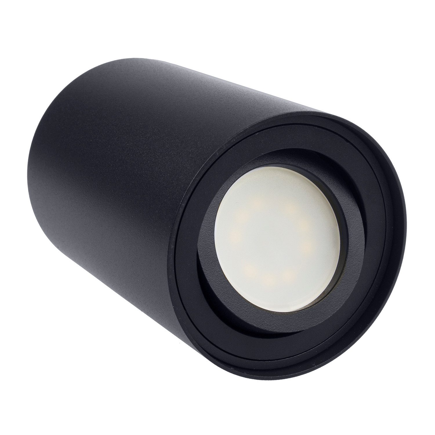 Maclean LED Aufbaustrahler MCE422, LED Aufbaustrahler Deckenlampe mit GU10 Fassung