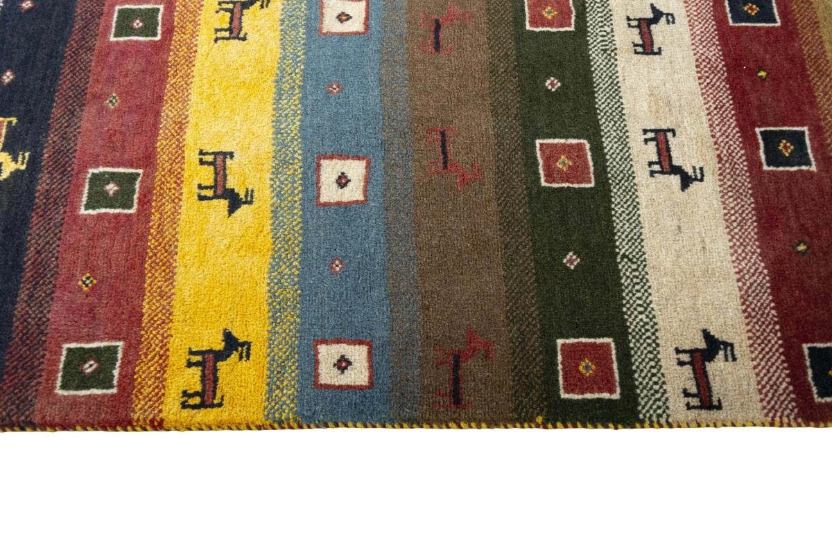 Orientteppich Perser Gabbeh Ghashghai 79x127 rechteckig, Trading, Orientteppich, mm 15 Höhe: Moderner Nain Handgeknüpfter