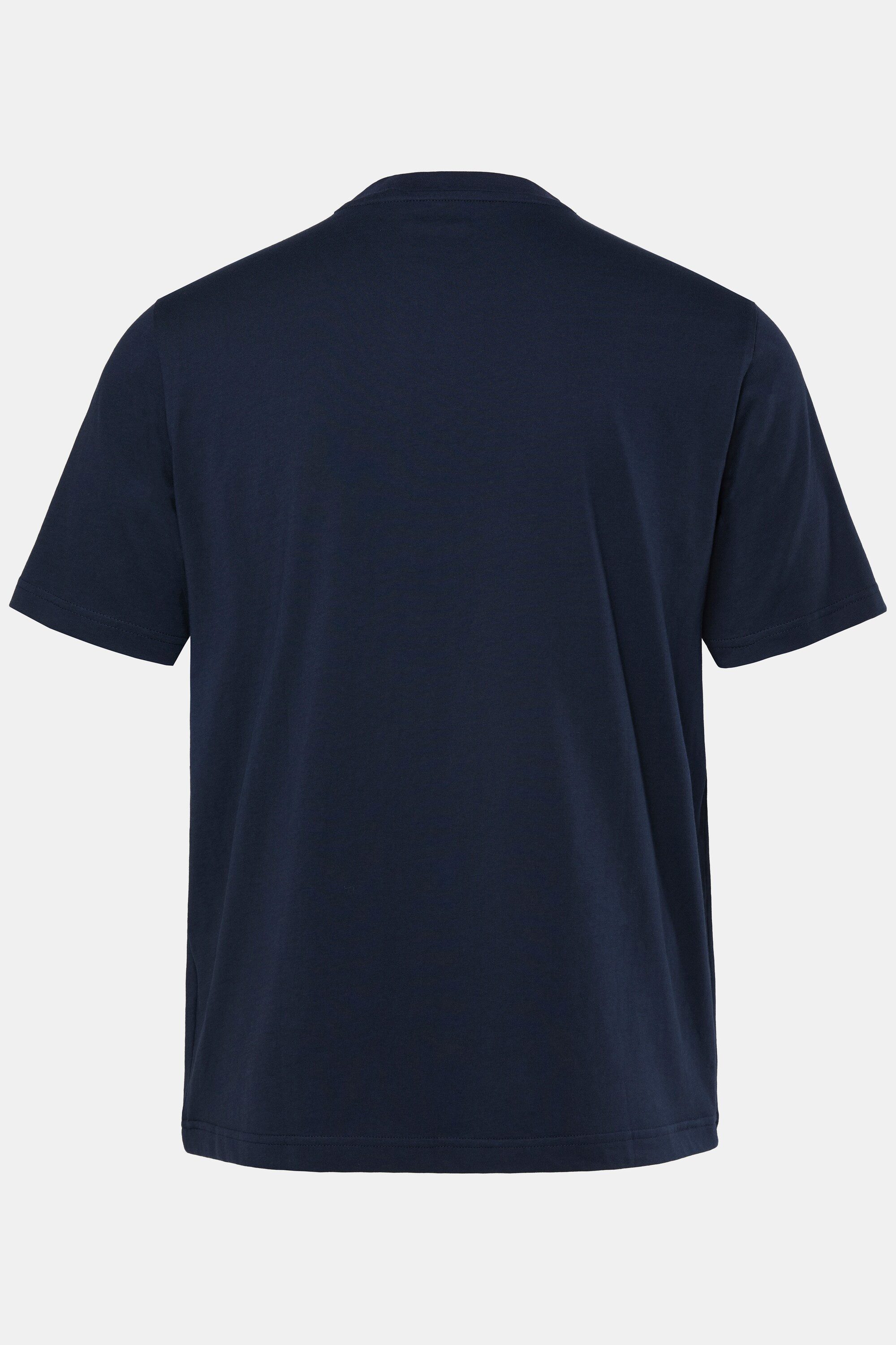 Boston Park T-Shirt T-Shirt Brustprint Halbarm Rundhals