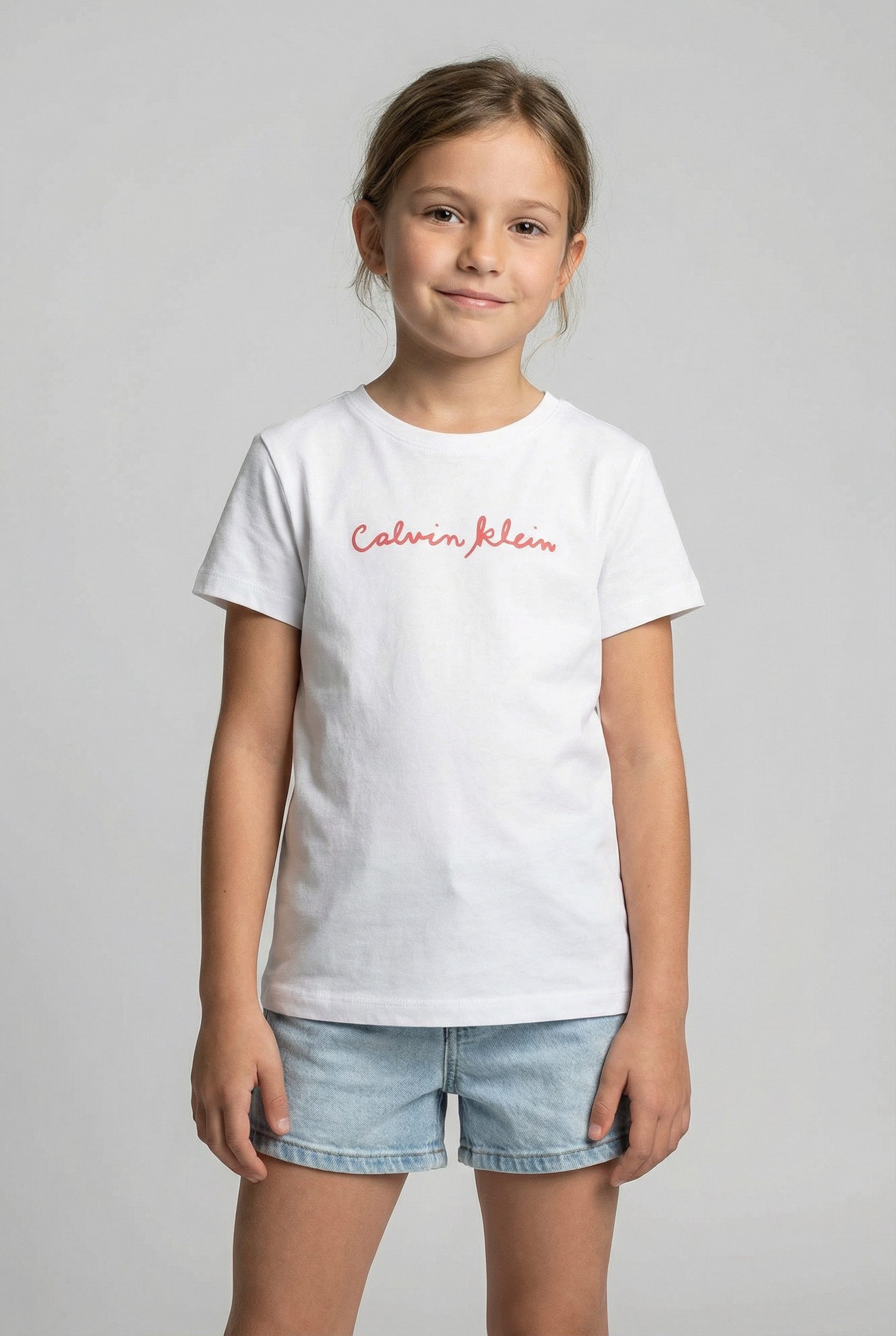 Calvin Klein Jeans T-Shirt SCRIPT LOGO SLIM T-SHIRT Regular fit für Kinder, mit Logoschriftzug