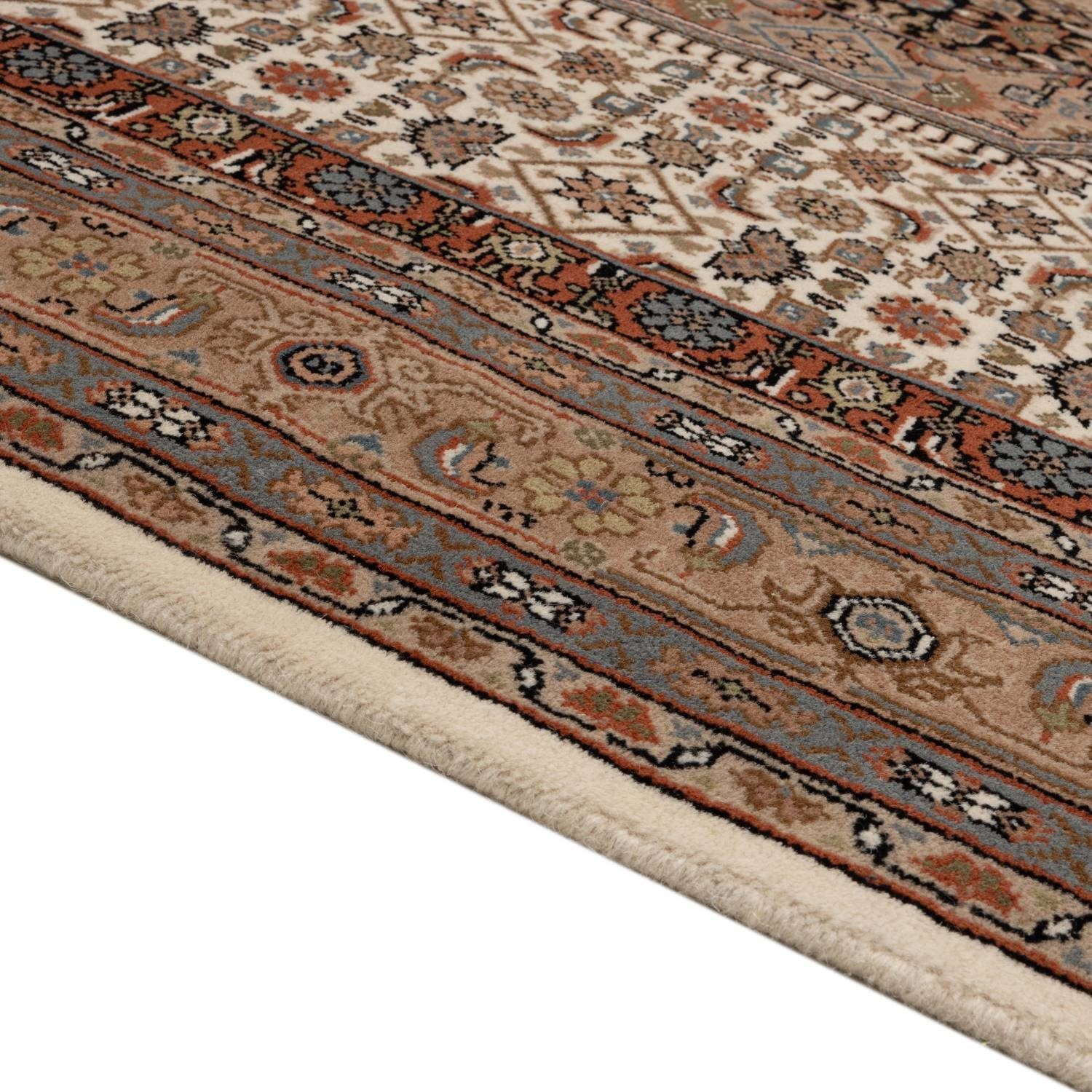 RUG N' ROLL Orientteppich Indo Bidjar, klassisch, strapazierfähig, pflegeleicht, Rechteckig, handgeknüpft