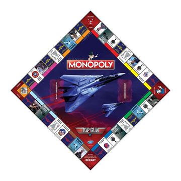 Winning Moves Spiel, Brettspiel Monopoly Top Gun Deutsch/Französisch