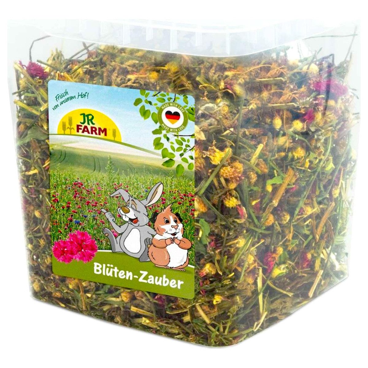 JR Farm Blüten-Zauber 400 g Eimer, Snack für: Kleintier