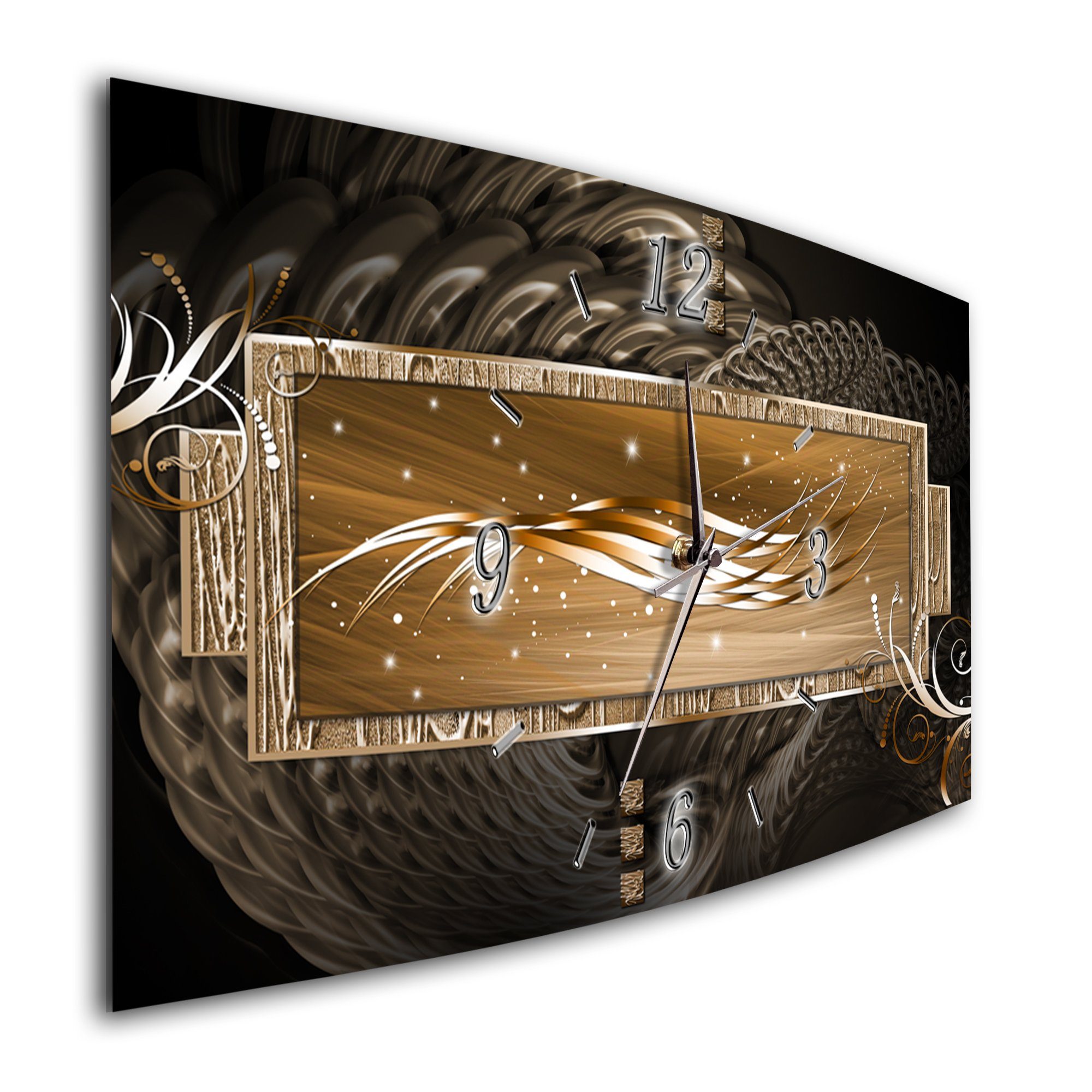 Bilder-Manufaktur Wanduhr BM-7888-1a (BM, Funkuhr oder Quarzuhr, kein Ticke günstig online kaufen