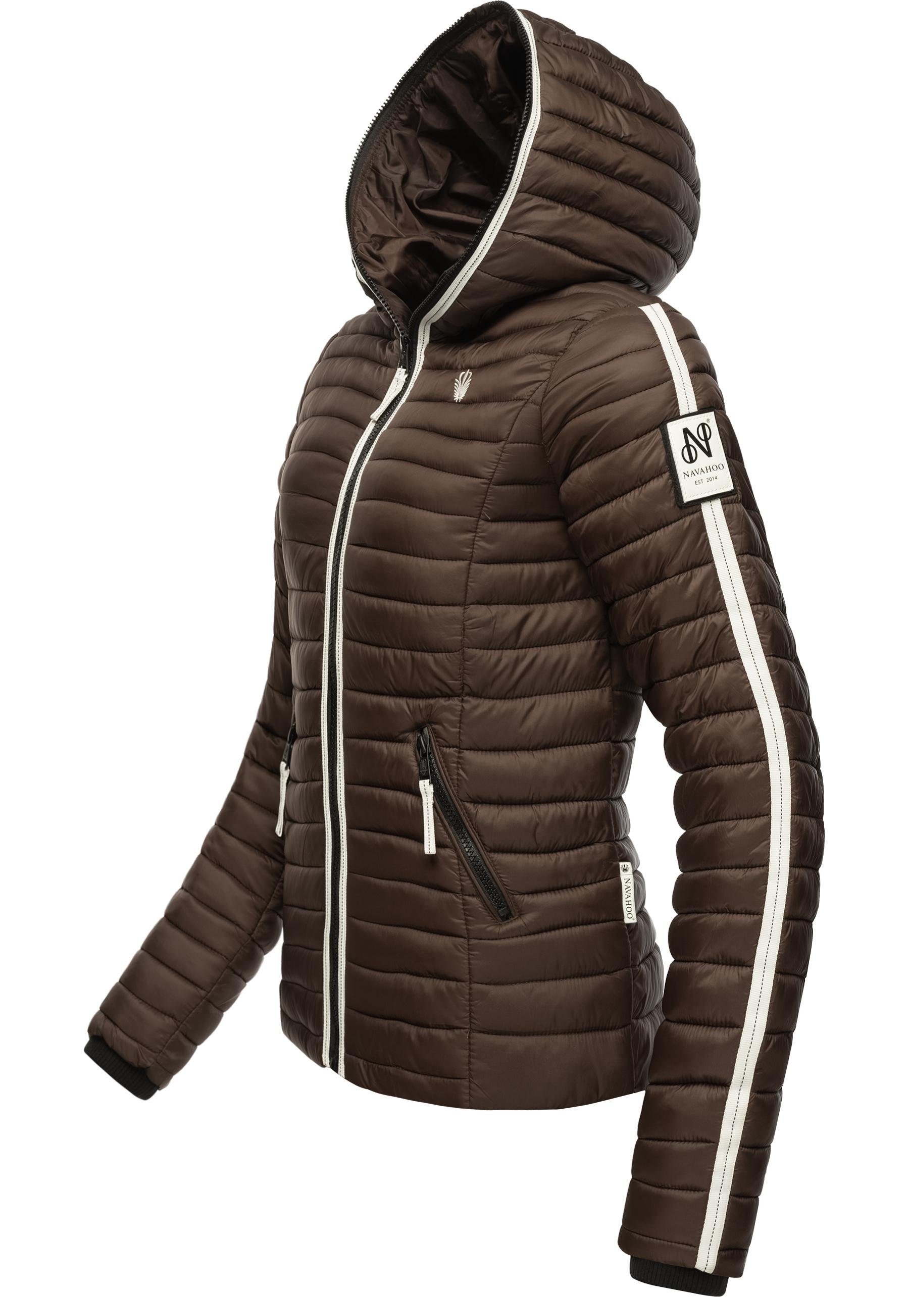 Navahoo Steppjacke Kimuk Prc leichte Übergangsjacke mit Kapuze günstig online kaufen