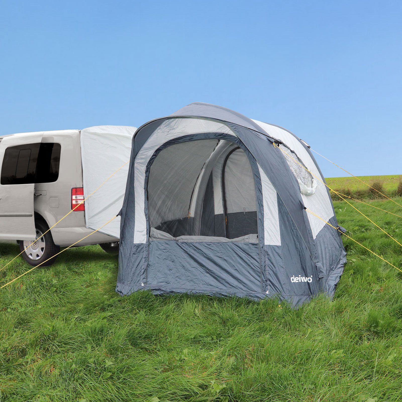 deiwo Buszelt deiwo Heckzelt freistehend & aufblasbar Autozelt