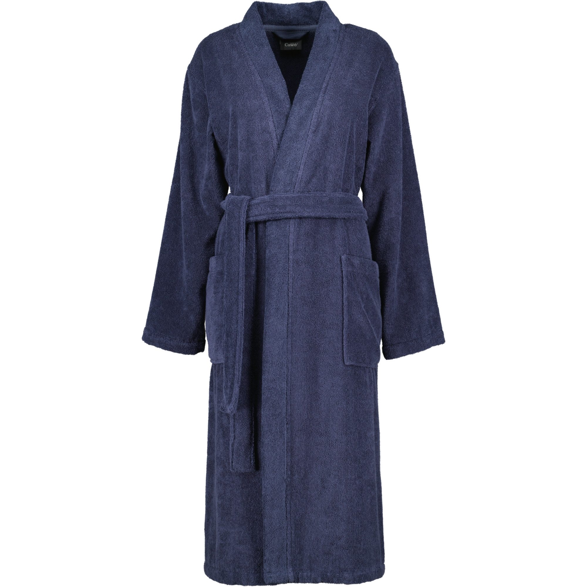 Cawö Home Damenbademantel Luxury Basics Kimono 826 Kimono Frottier, Kimono, 100% Baumwolle