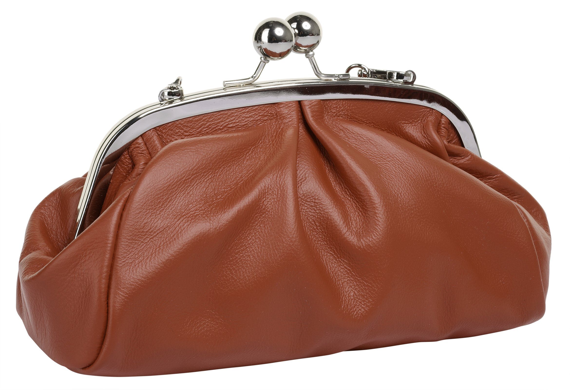 Samantha Look Umhängetasche (1-tlg), echt Leder, Made in Italy