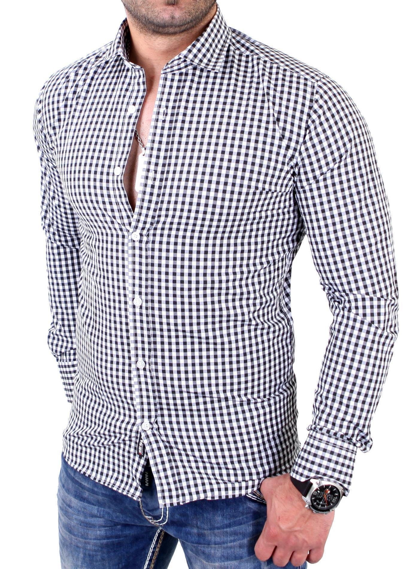 Reslad Businesshemd Reslad Herren Hemd Vichy günstig online kaufen